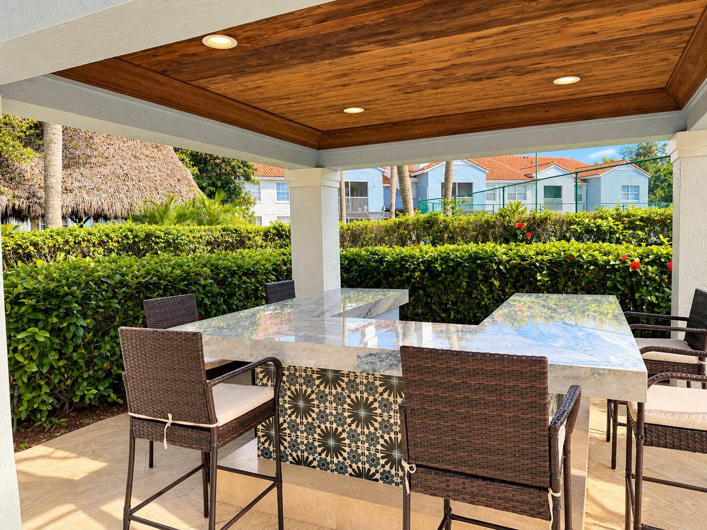3131 Clint Moore Road, #107, Boca Raton, FL 33496 Tiki Bar