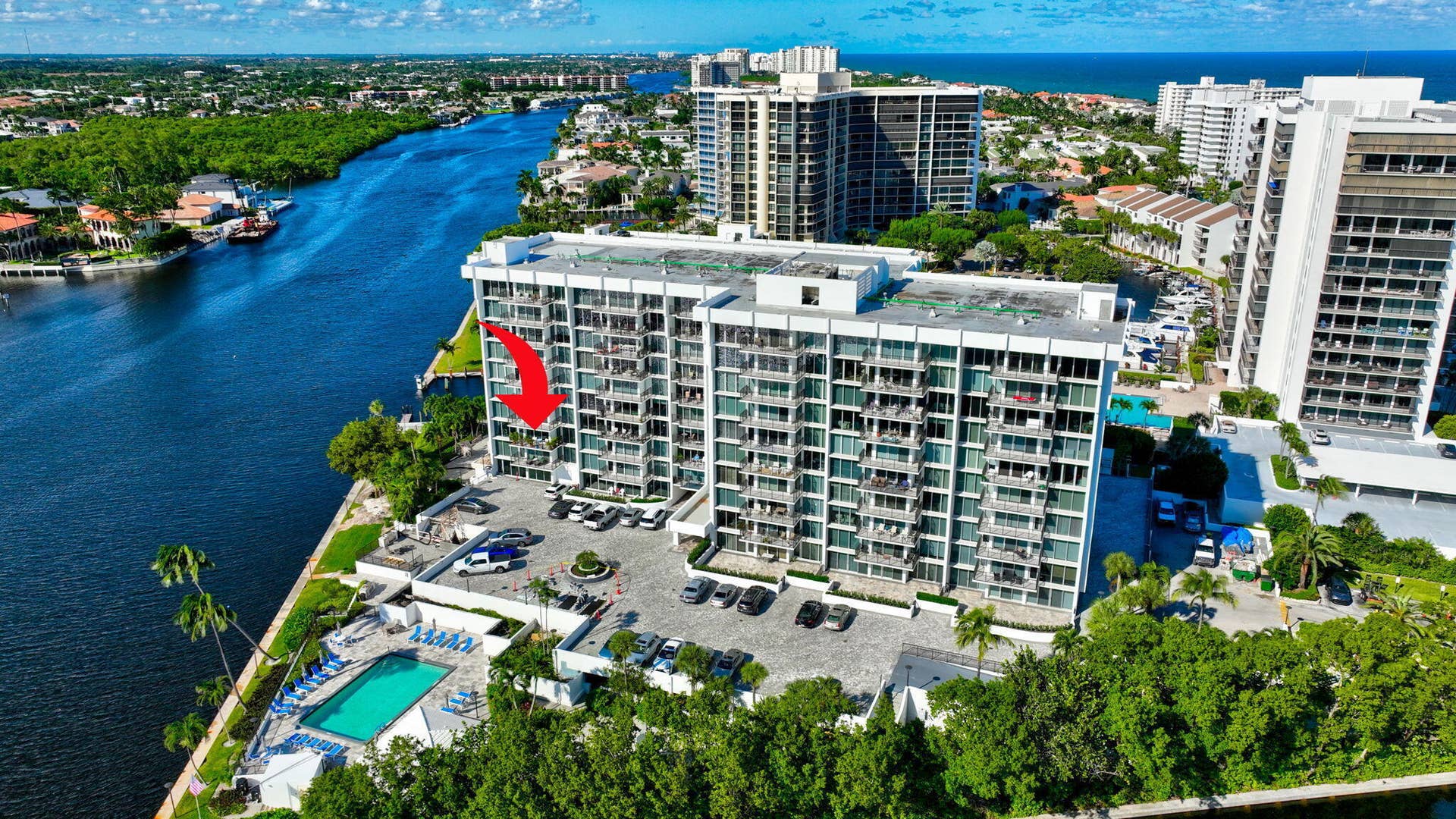 4750 S Ocean Boulevard, #Unit 305, Highland Beach, FL 33487 WATCH THE BOATS GO BY!