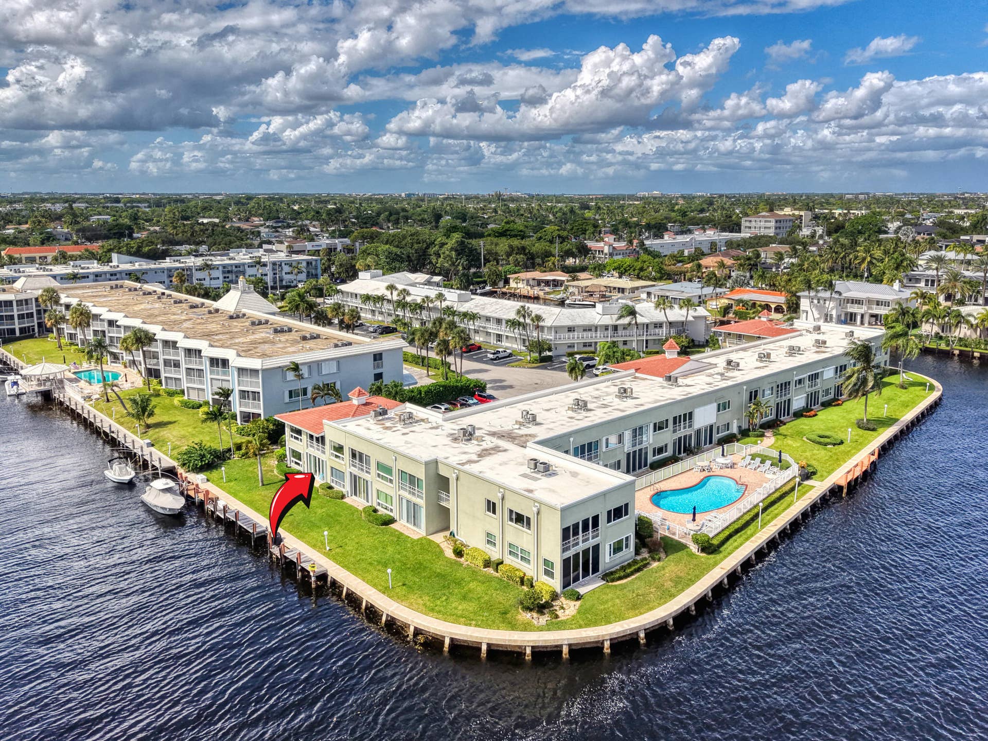 711 NE HARBOUR Terrace, #312, Boca Raton, FL 33431 1 Aerials (3)