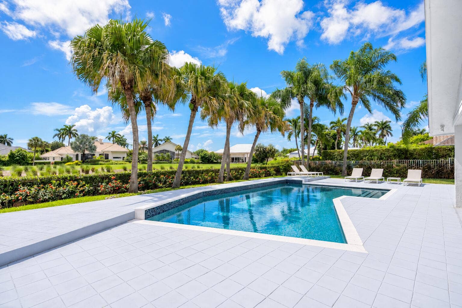 Pool and patio