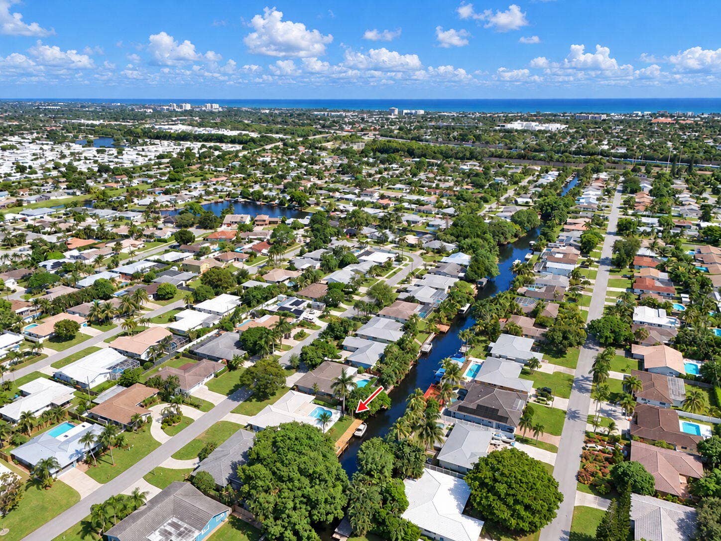 1320 SW 26TH Avenue, Boynton Beach, FL 33426 From Above