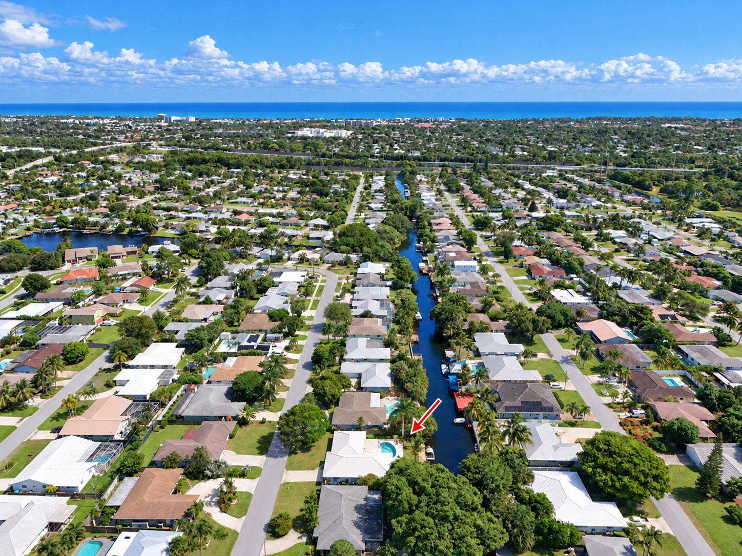 1320 SW 26TH Avenue, Boynton Beach, FL 33426 From Above
