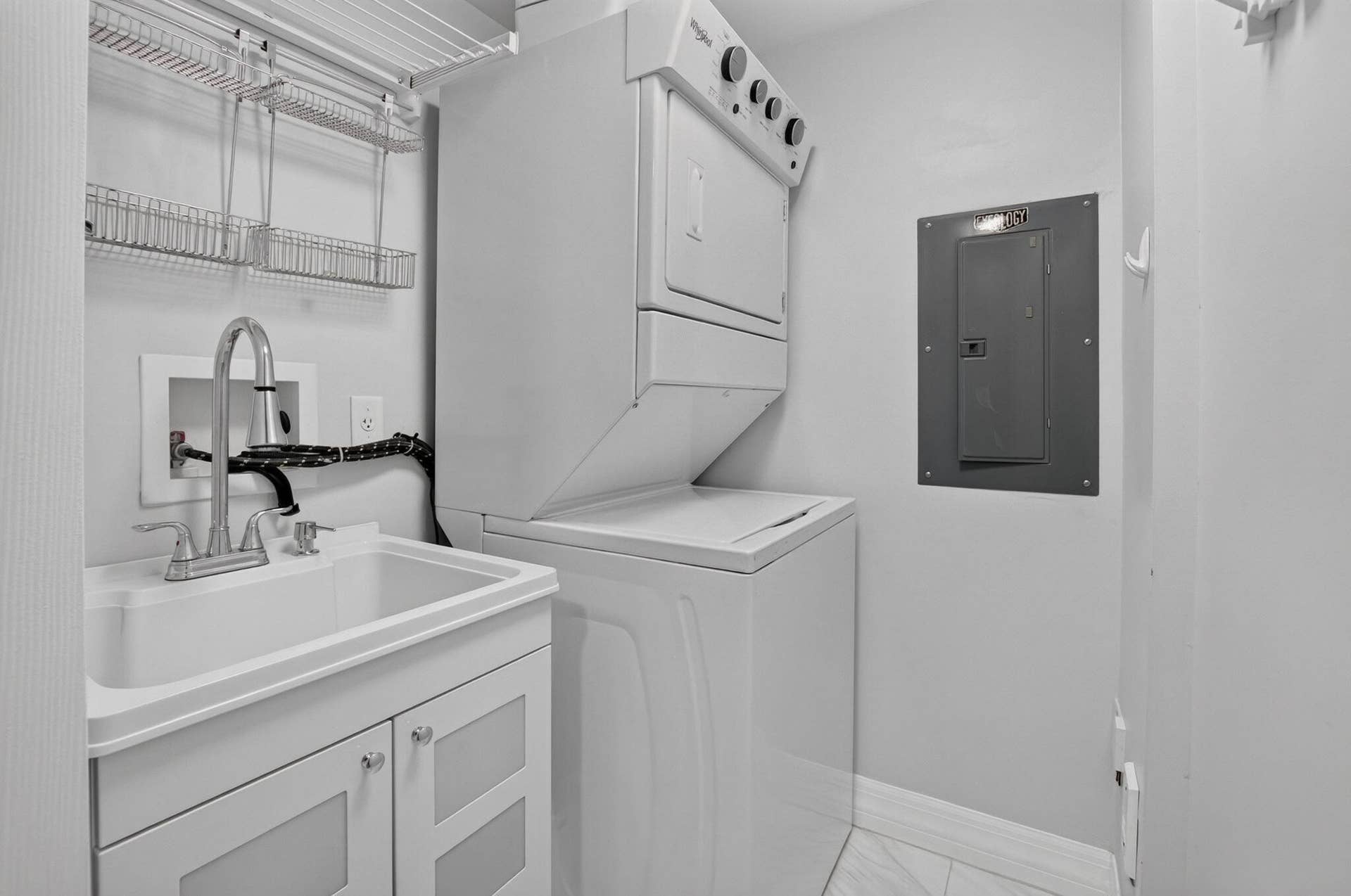 2109 TUSCANY Way, #109, Boynton Beach, FL 33435 Convenient In-Unit Laundry Room with a New Electrical Panel