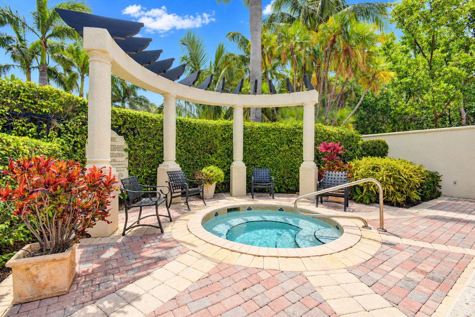 2109 TUSCANY Way, #109, Boynton Beach, FL 33435 Heated Spa Surrounded by Lush Gardens