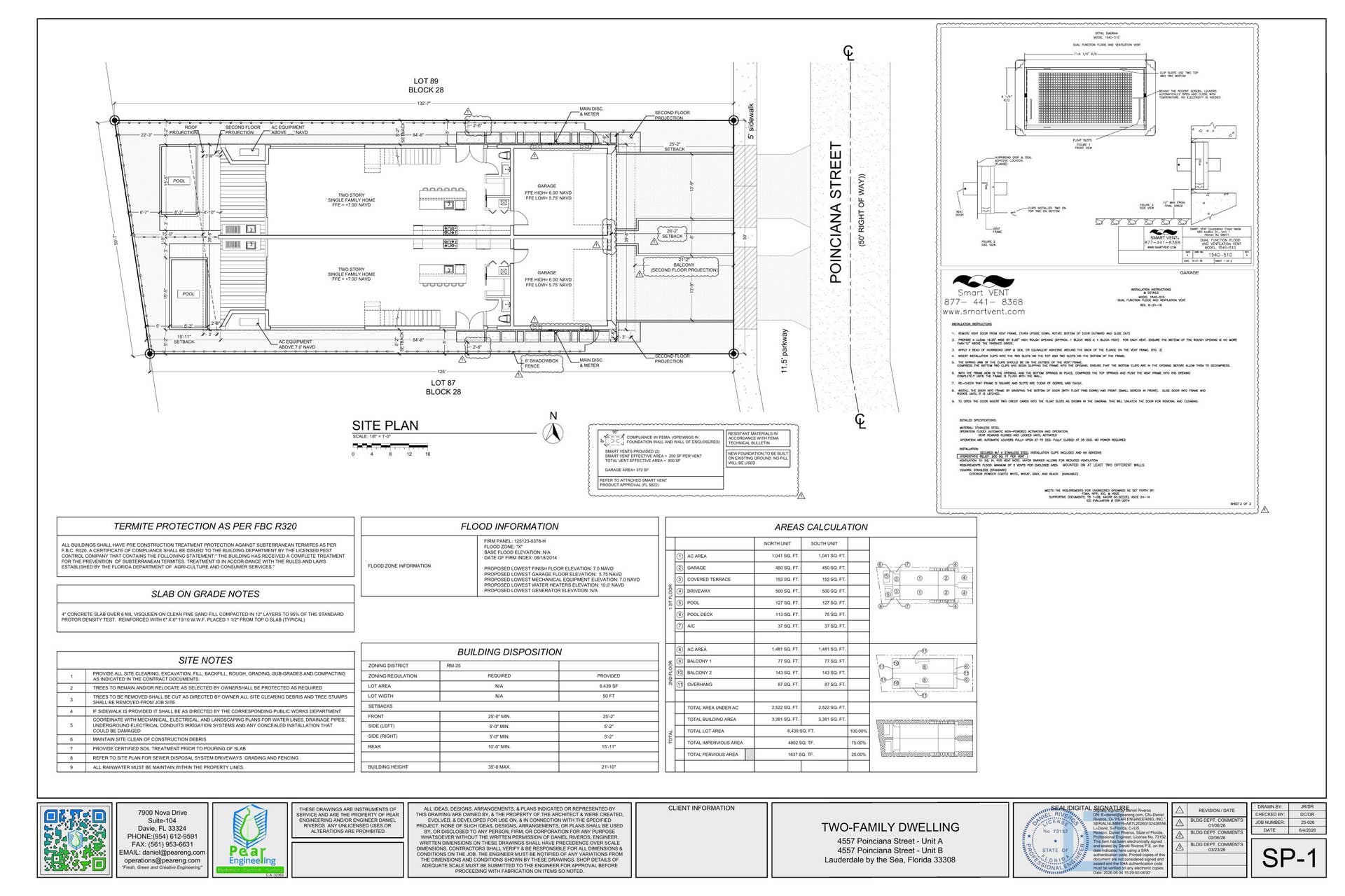 4557 Poinciana Street, Lauderdale By The Sea, FL 33308 8 1st floor plan