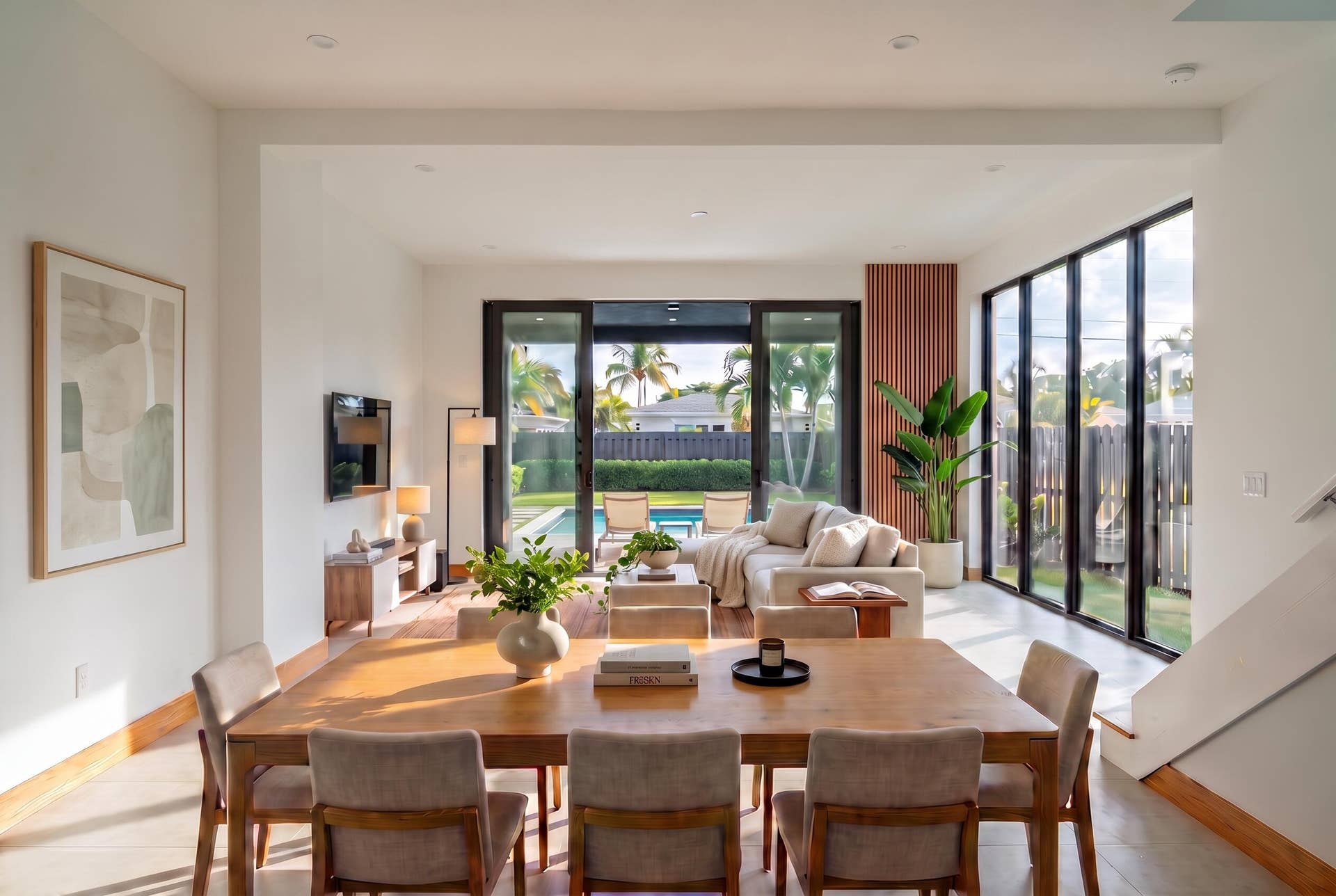 4557 Poinciana Street, Lauderdale By The Sea, FL 33308 4 dining living render