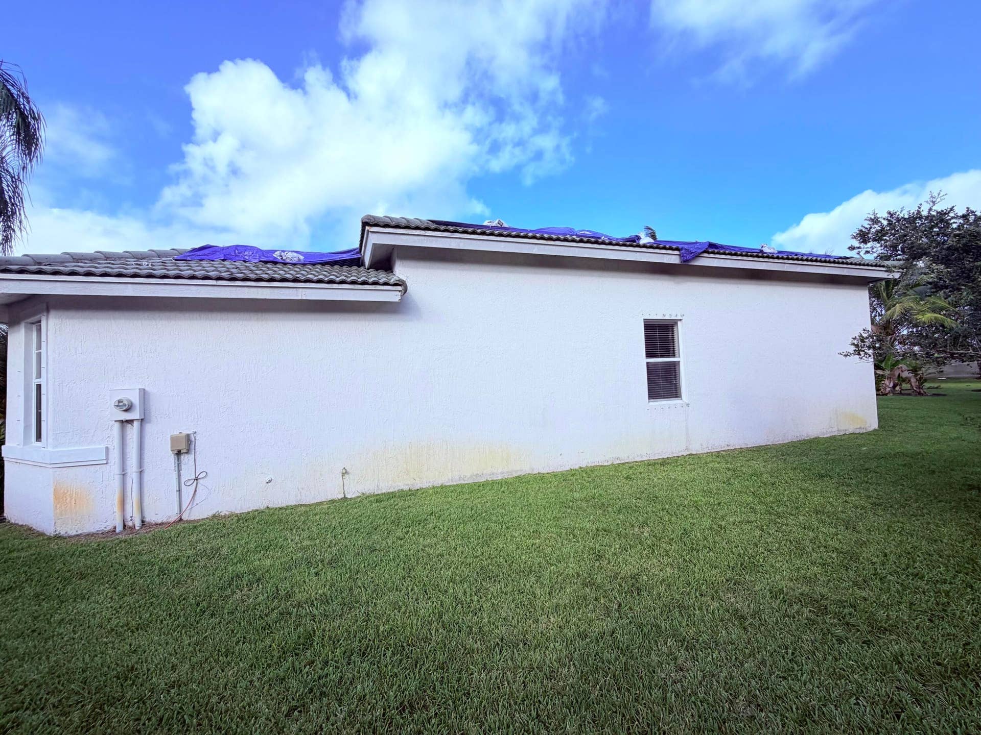11779 OSPREY POINT Circle, Wellington, FL 33449 side yard