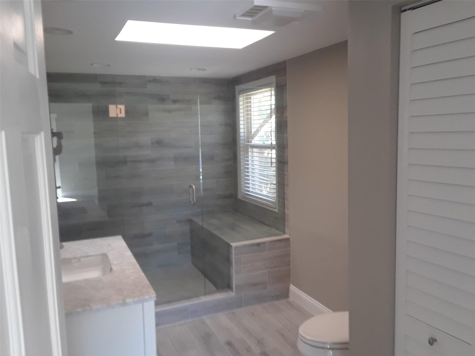 2330 NE 33RD Street, Lighthouse Point, Lighthouse Point, FL 33064 Very nice bath with walkin shower and closet