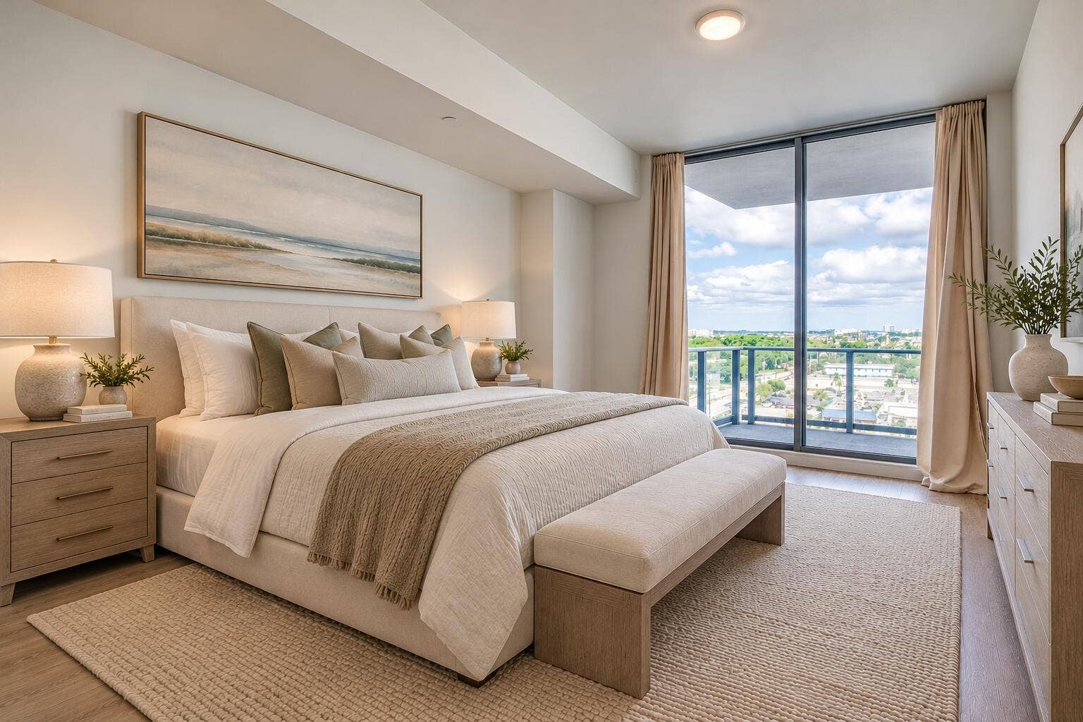 220 Lake Shore Drive, #813, West Palm Beach, FL 33403 Virtually Staged