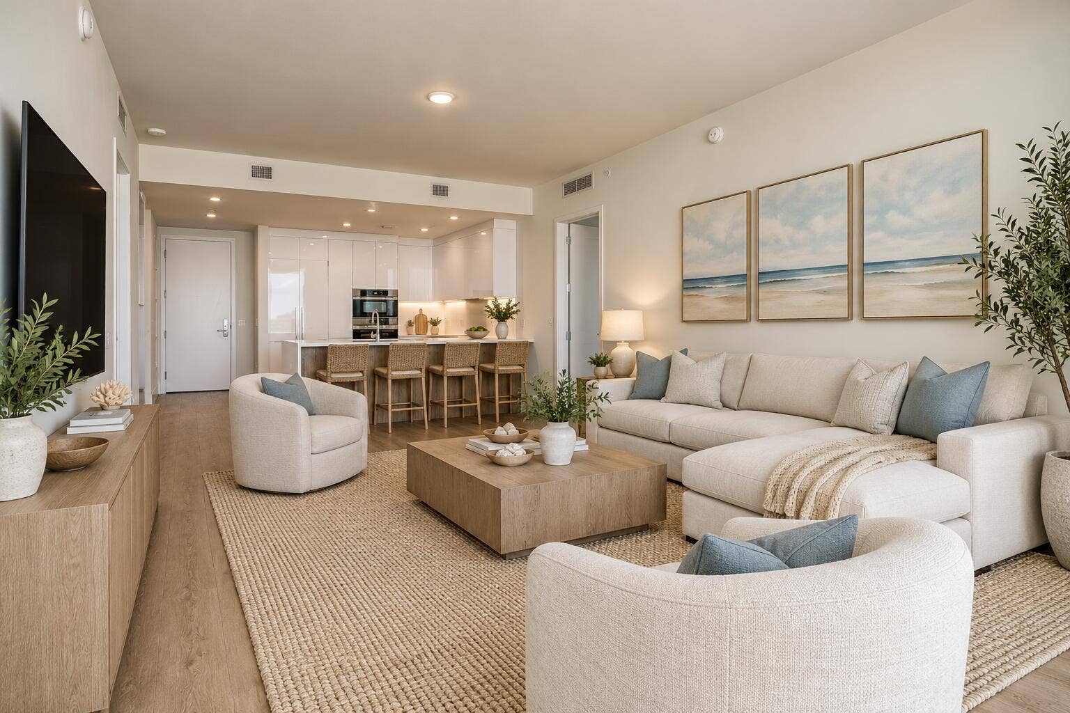 220 Lake Shore Drive, #813, West Palm Beach, FL 33403 Virtually Staged