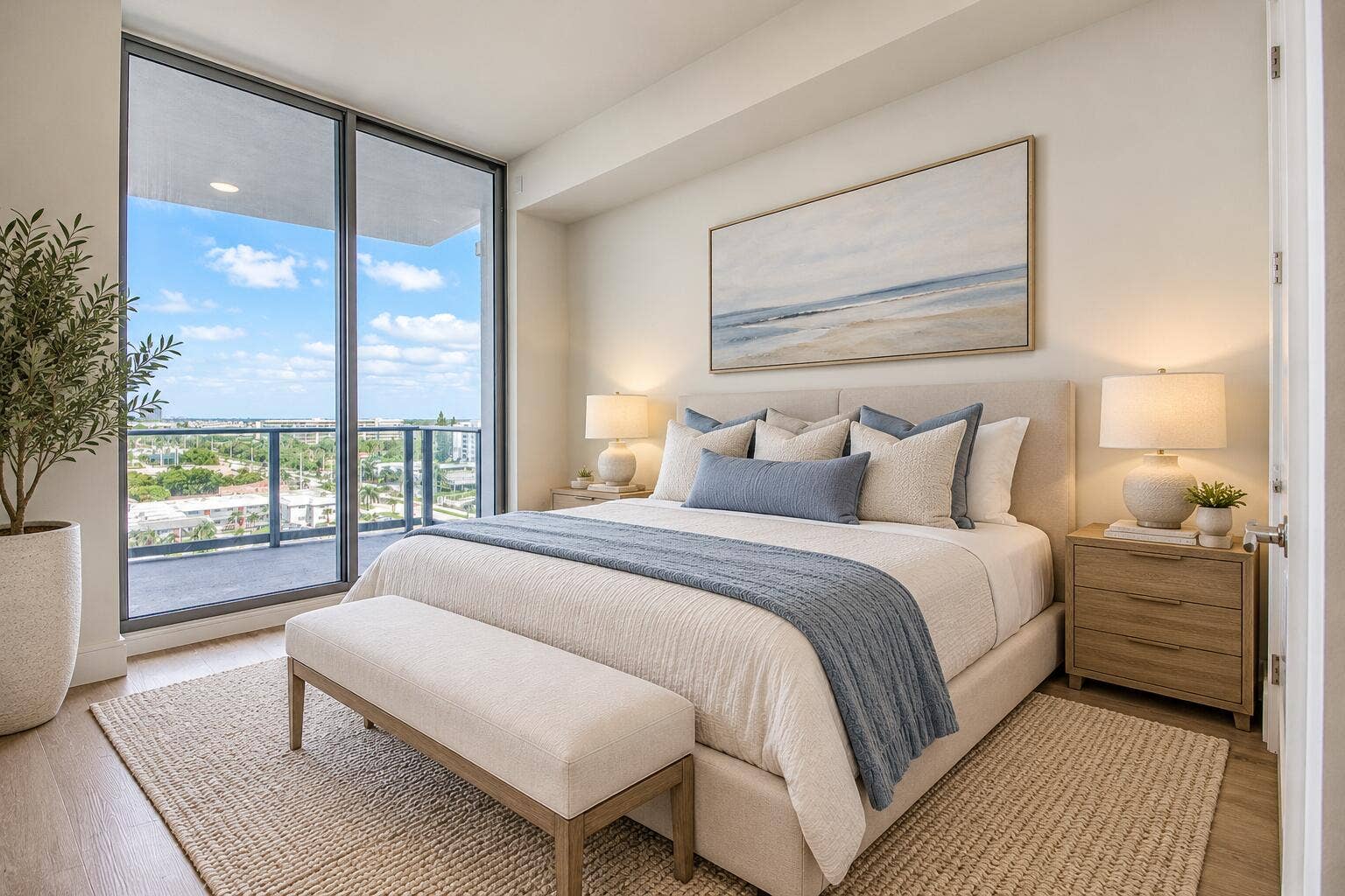 220 Lake Shore Drive, #813, West Palm Beach, FL 33403 Virtually Staged