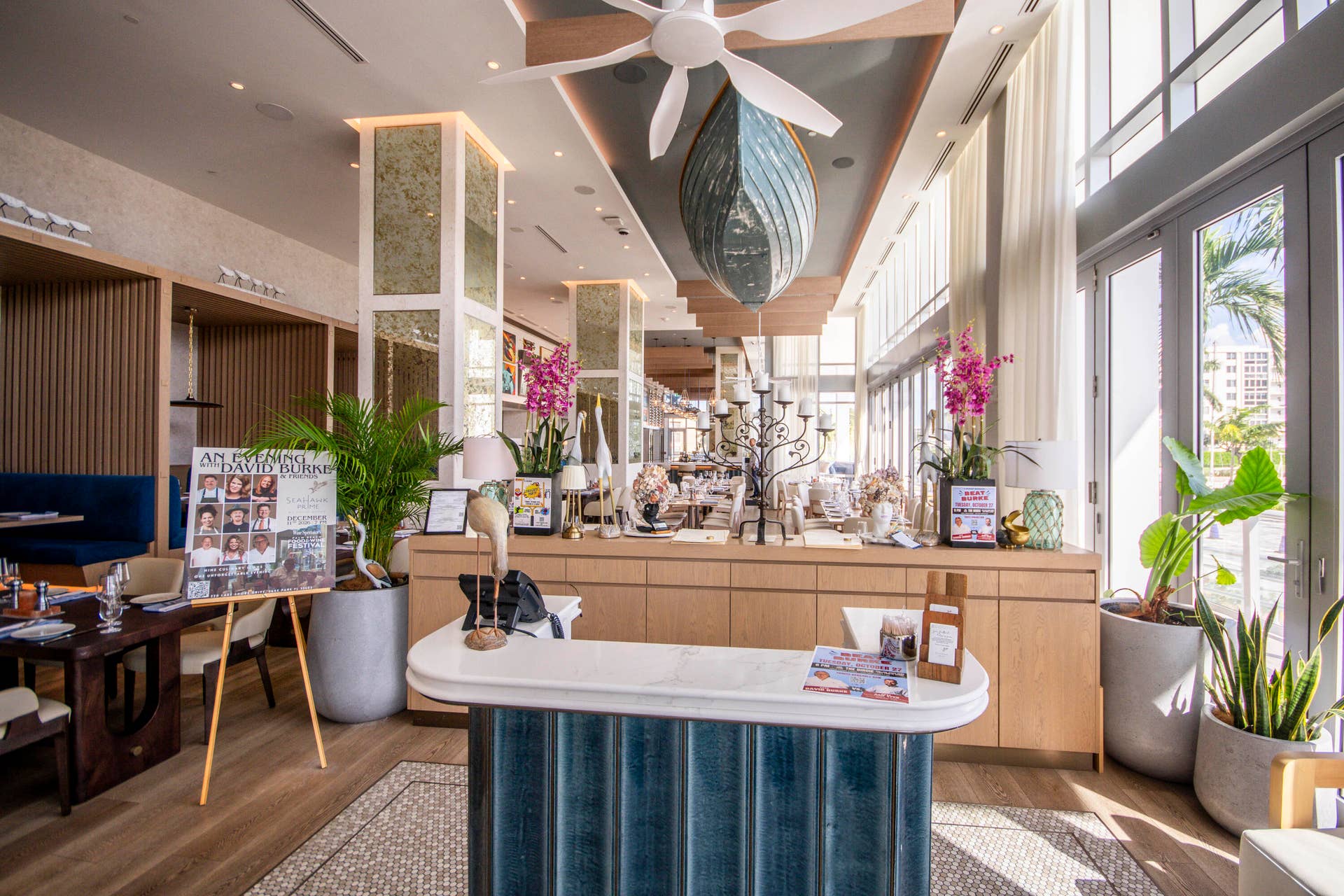 220 Lake Shore Drive, #813, West Palm Beach, FL 33403 SeaHawk Prime Restaurant & Bar