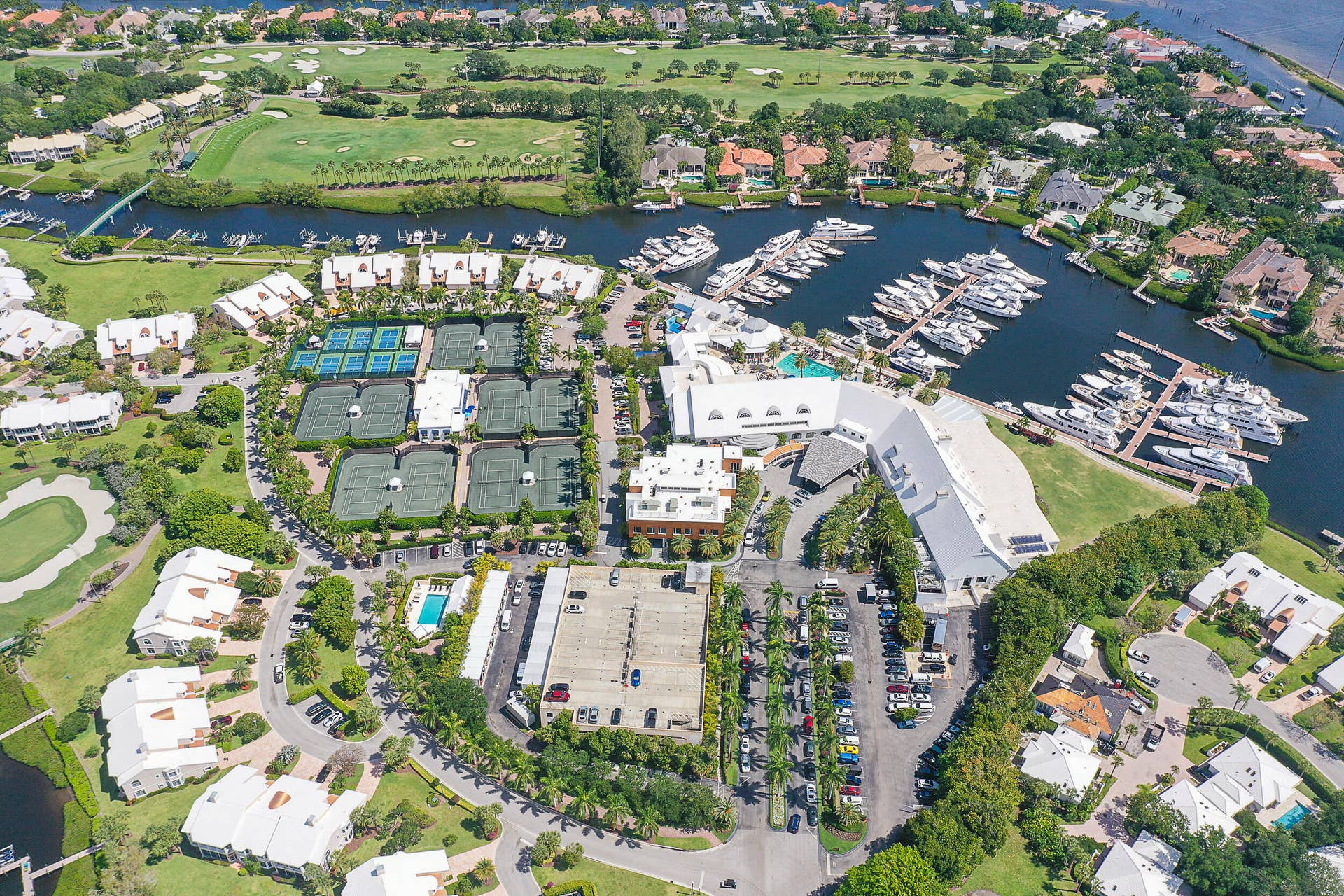 370 Eagle Drive, Jupiter, FL 33477 Club Aerial