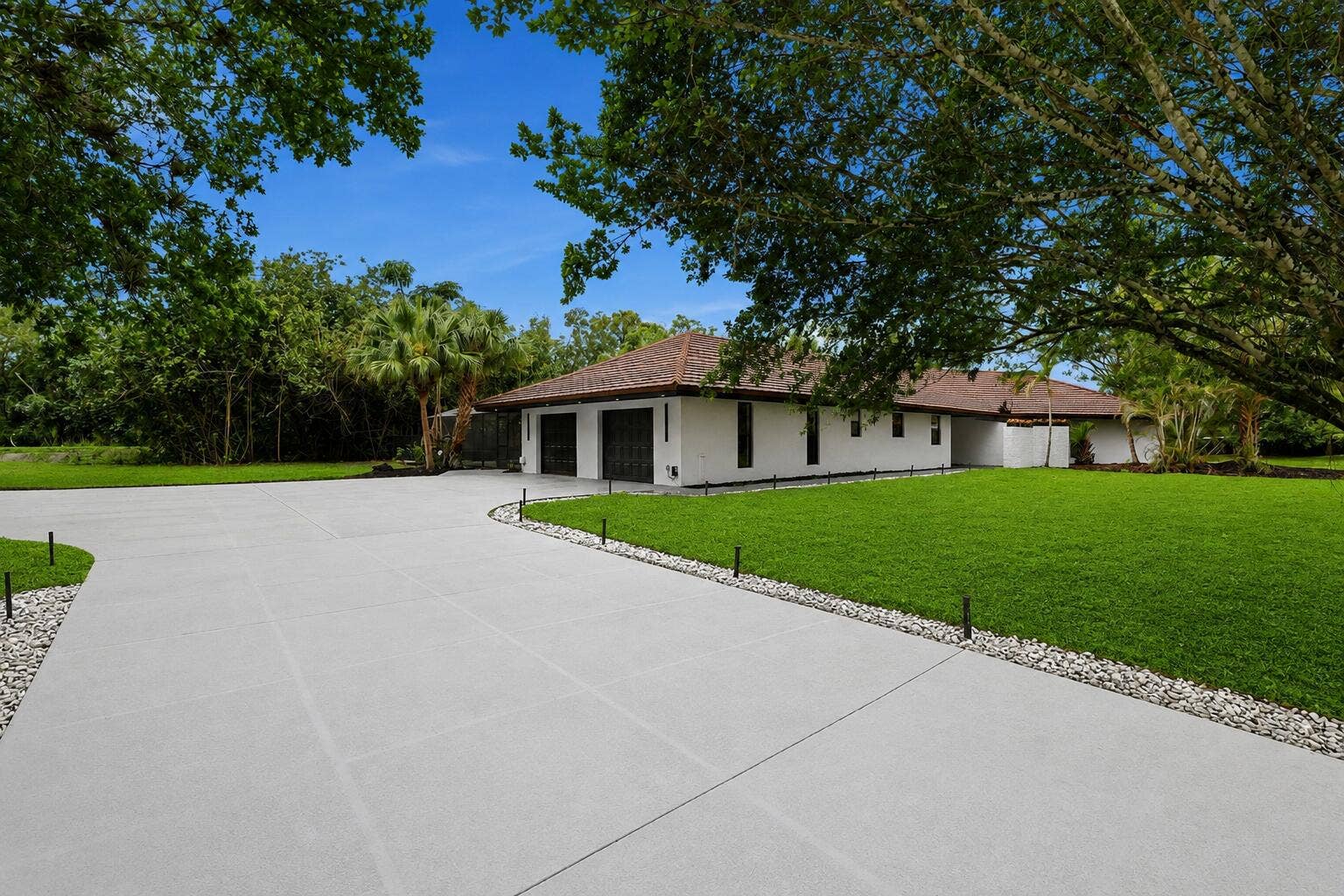 8862 Wendy Lane S, West Palm Beach, FL 33411 Front driveway revised