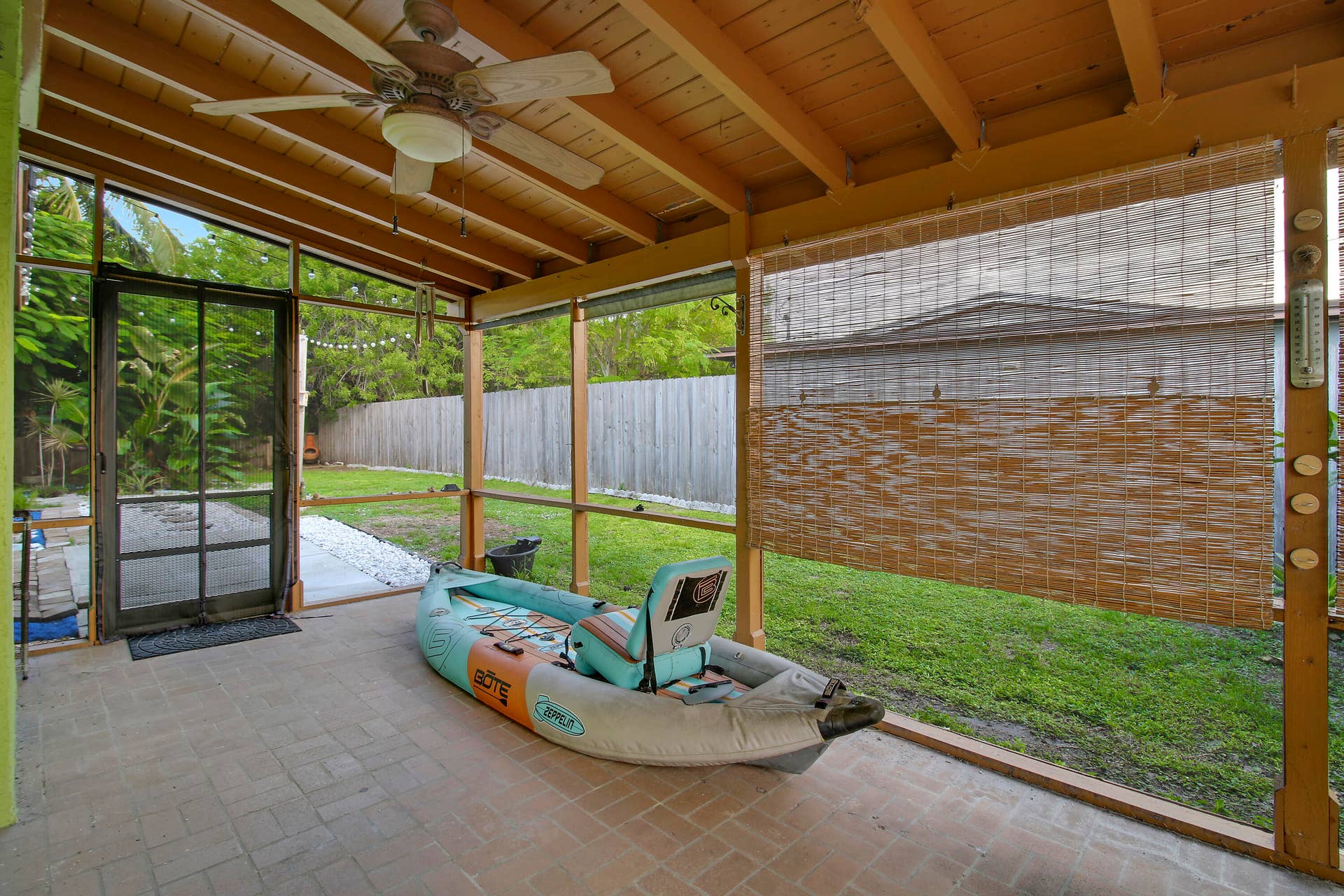 1225 MOHAWK Street, Jupiter, FL 33458 Patio on East Side