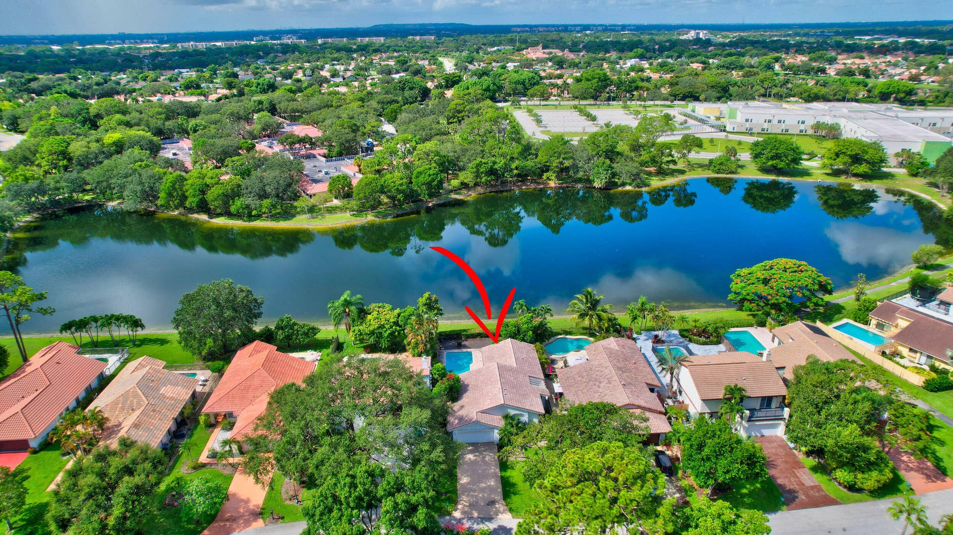 6458 Sweet Maple Lane, Boca Raton, Boca Raton, FL 33433 Aerial View
