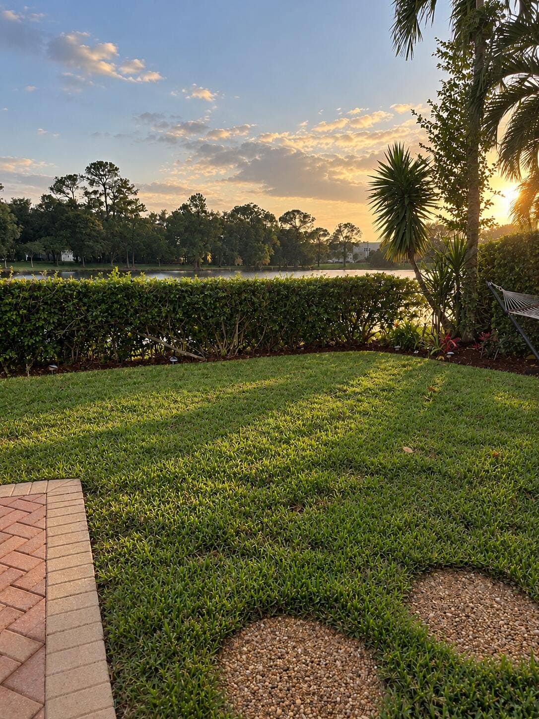 6458 Sweet Maple Lane, Boca Raton, Boca Raton, FL 33433 Expansive Brick Paver Patio & Lush Tropical Landscaping