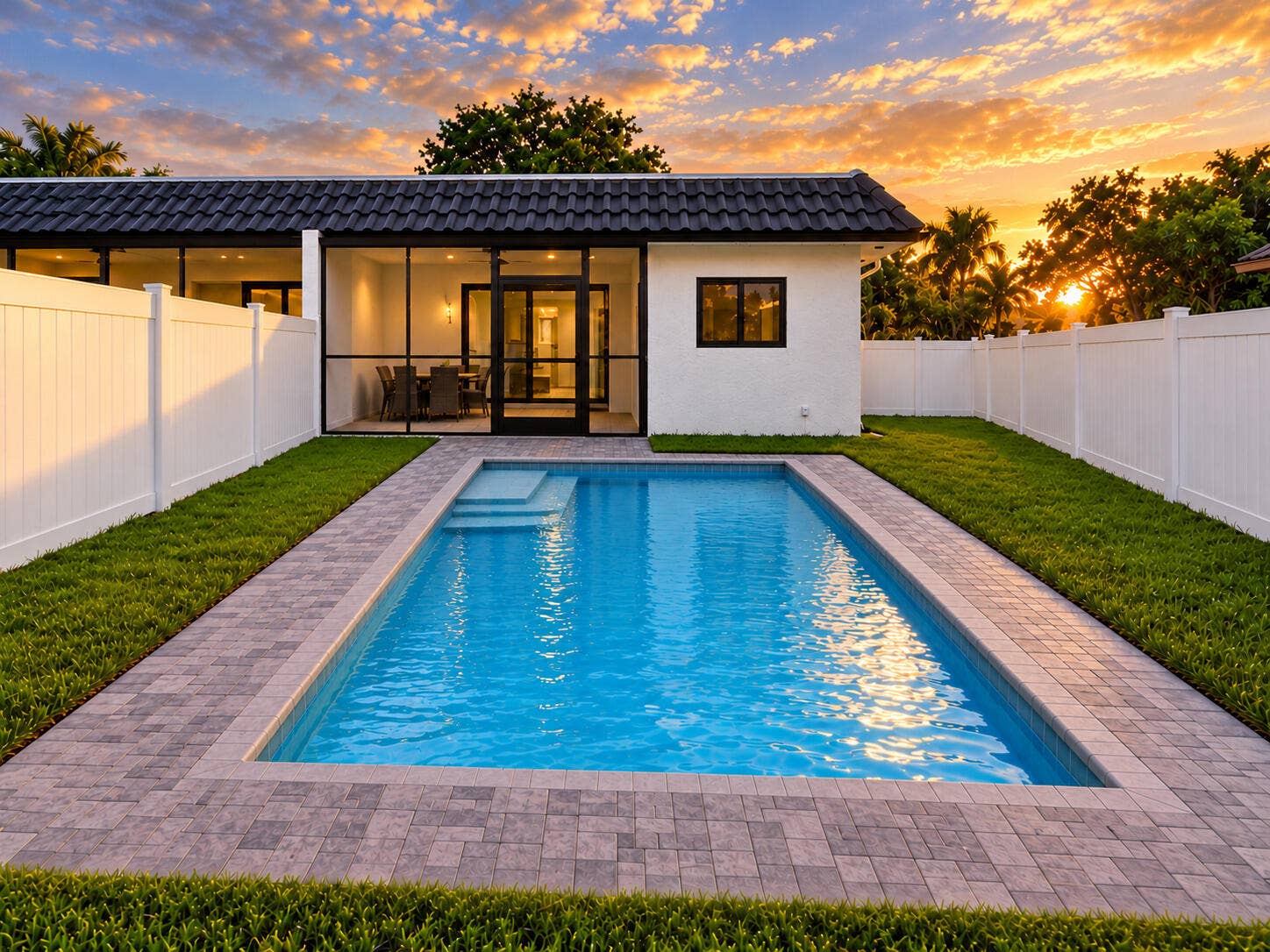 697 IPSWICH Street, Boca Raton, Boca Raton, FL 33487 AI pool rendering