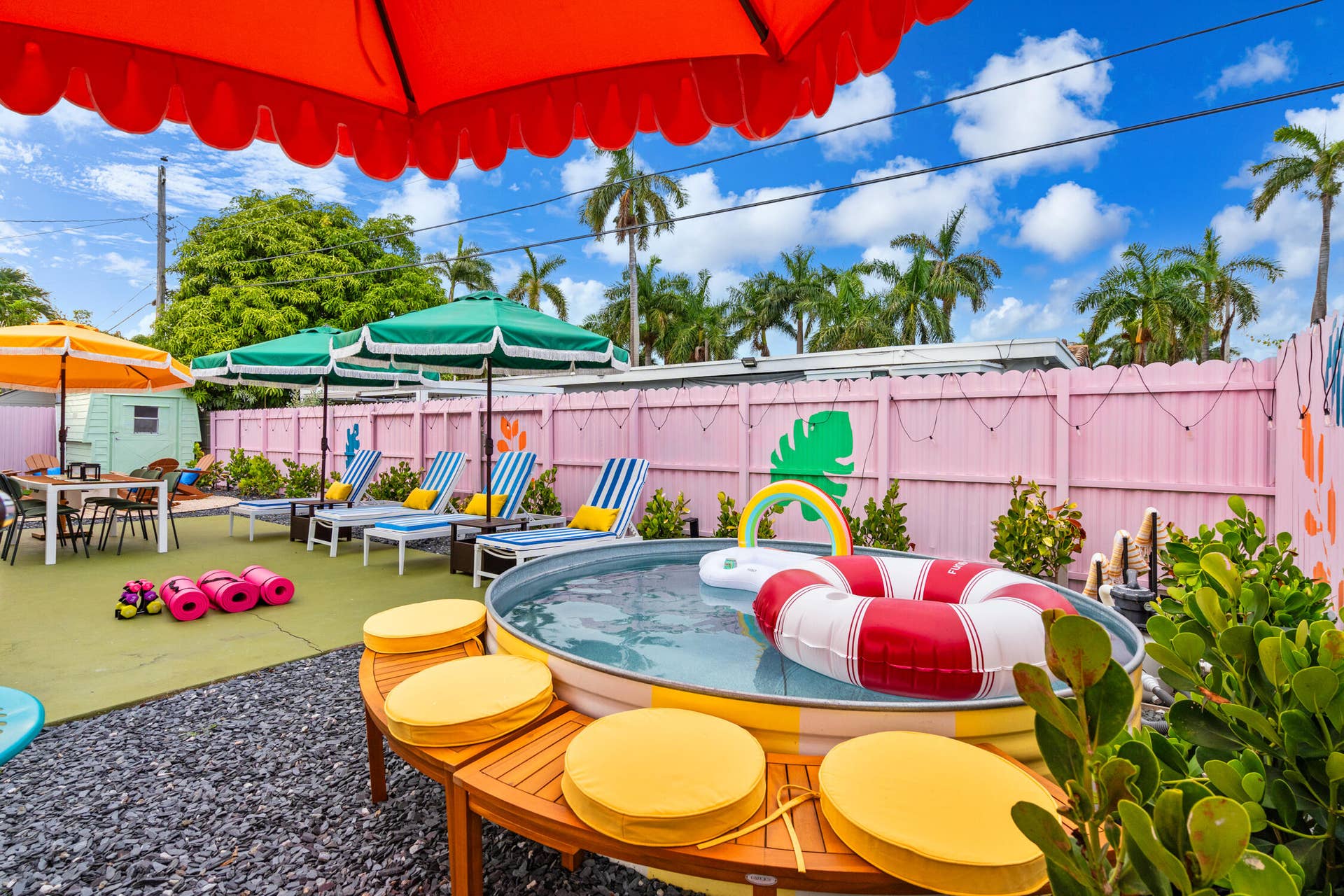 913 NE 2ND Court, Hallandale Beach, FL 33009 Hallandale Sunshine - Pool with chairs (