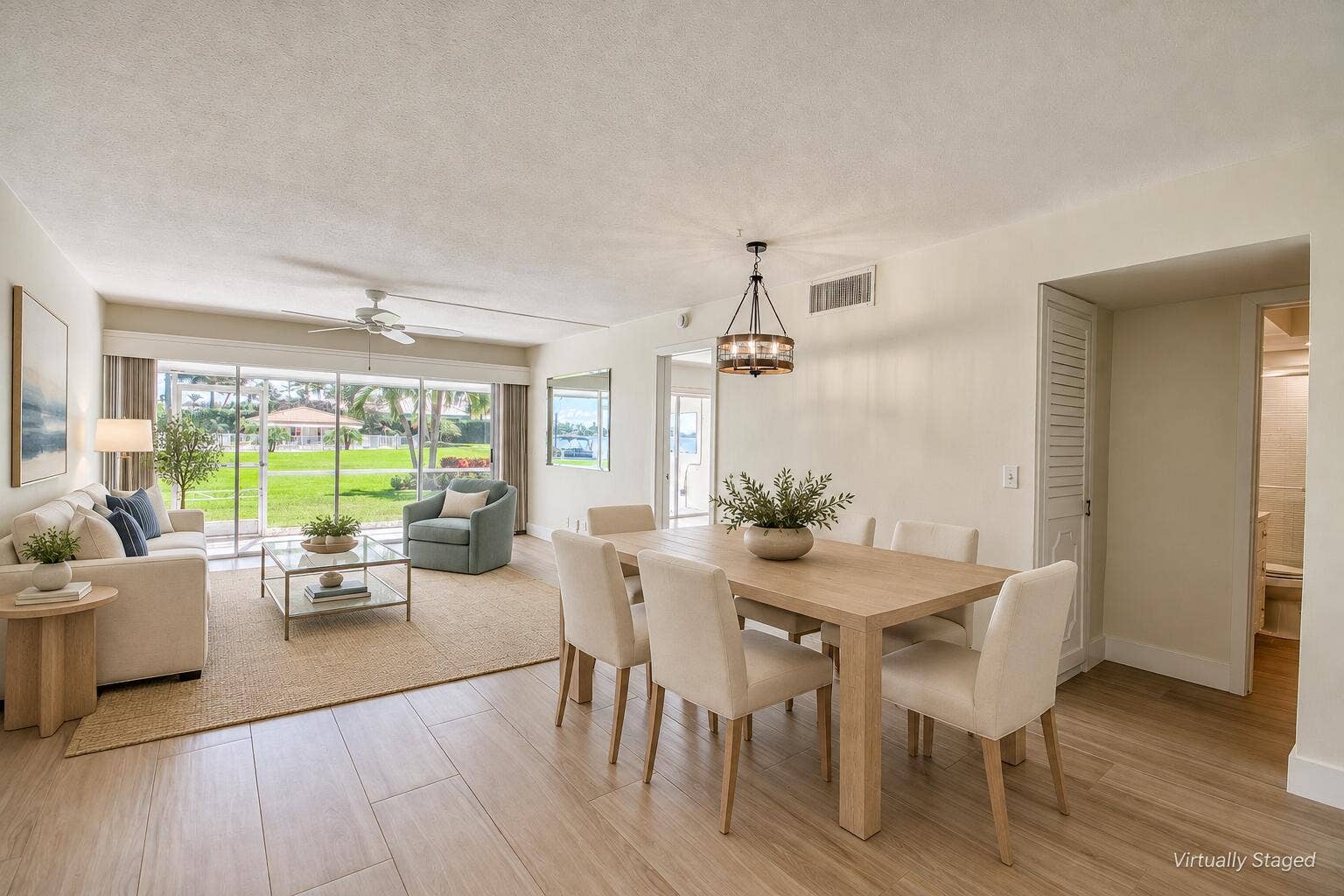 478 Tequesta Drive, #115, Tequesta, FL 33469 Coastal open-plan dining and living