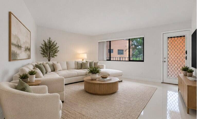 15216 Lakes Of Delray Boulevard, #155, Delray Beach, FL 33484 Virtually Staged with Furniture