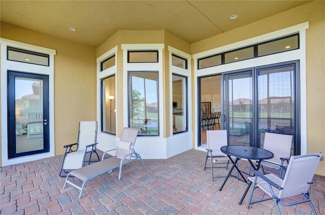 9567 KARLBERG Way, Parkland, FL 33076 Nice screen patio with two doors (master room/living room)