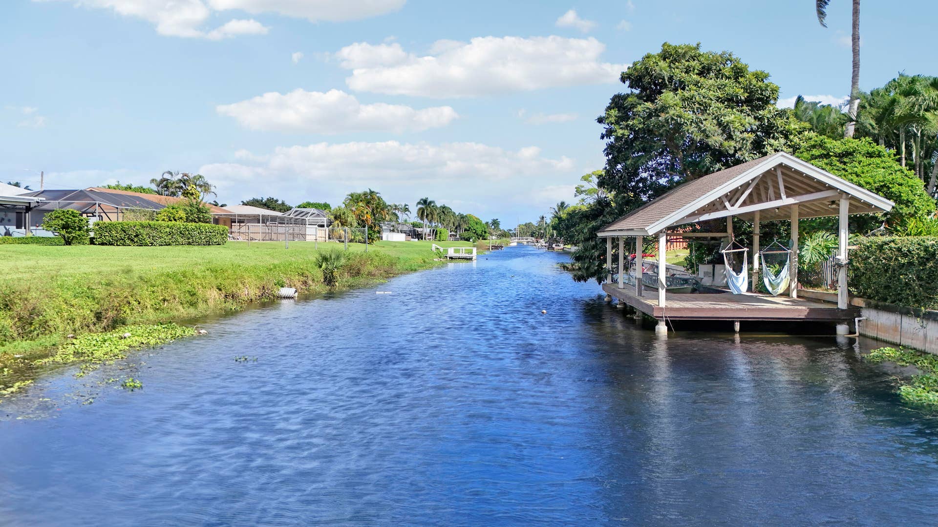1209 SW 25TH Avenue, Boynton Beach, FL 33426 Canal leads to Lake Eden / Lake Ida