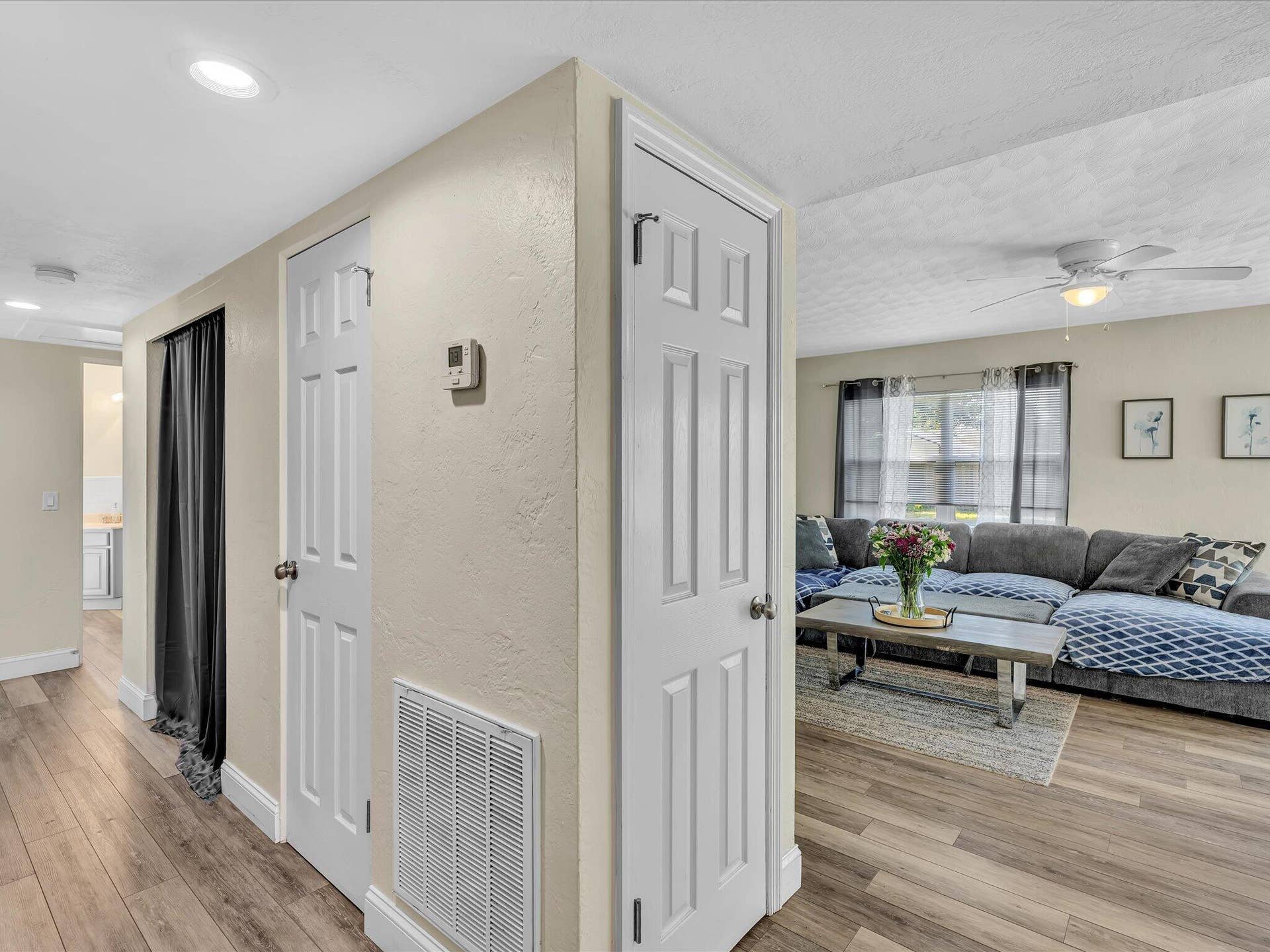 467 Alice Drive, Melbourne, FL 32935 Hallway to Beds and Baths