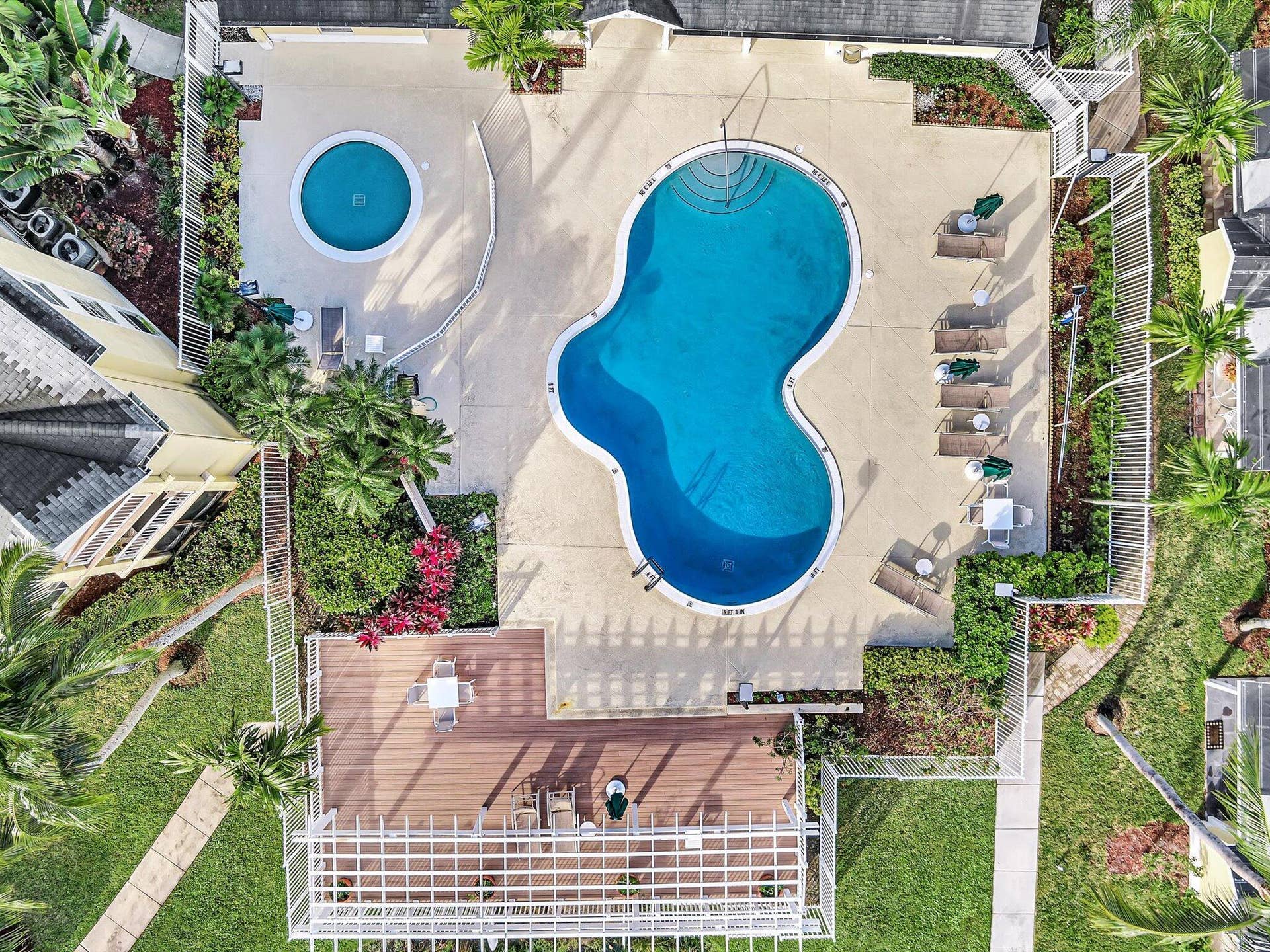 6284 LA COSTA Drive, #K, Boca Raton, Boca Raton, FL 33433 Pool Spa Aerial