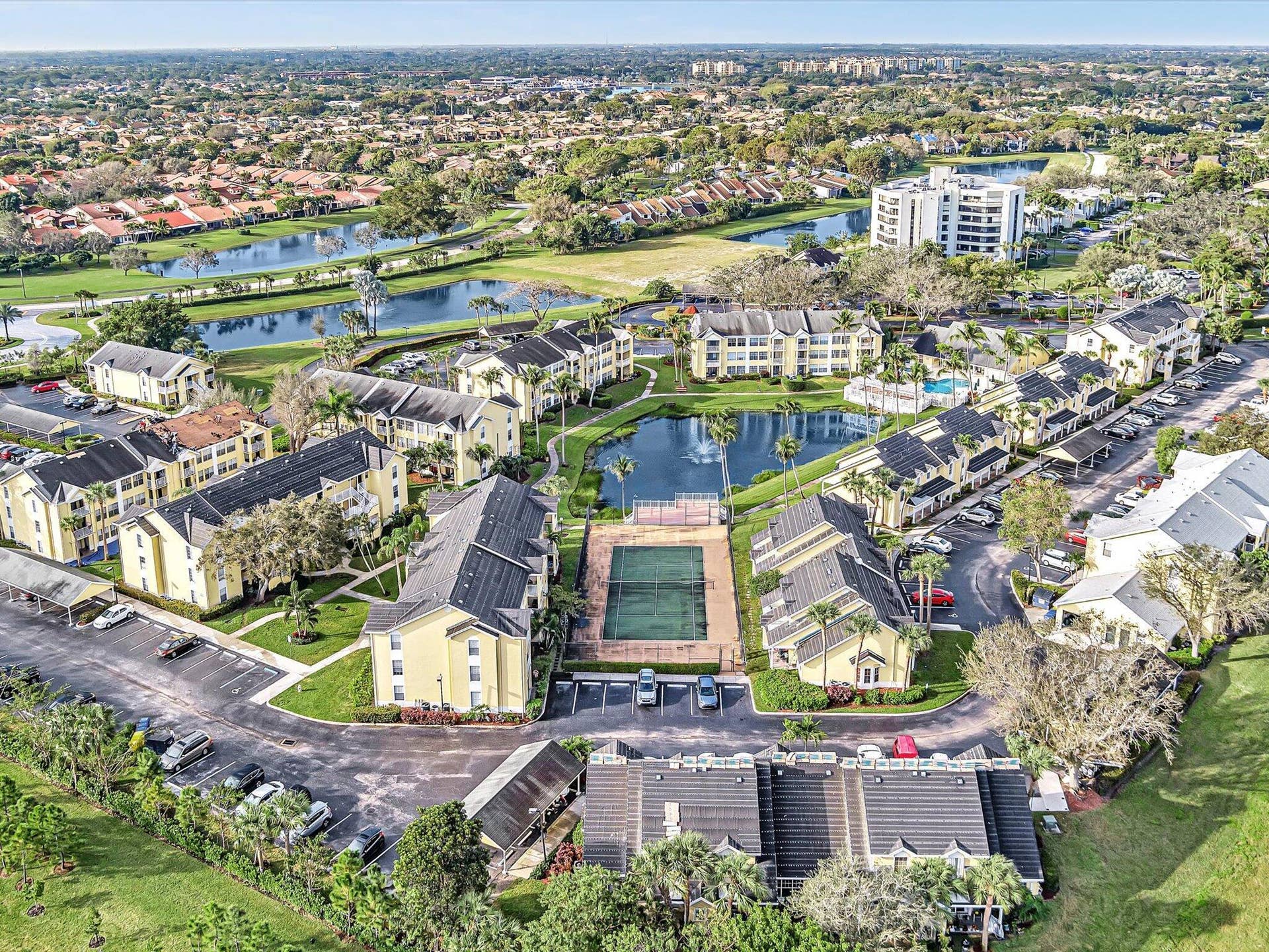 6284 LA COSTA Drive, #K, Boca Raton, Boca Raton, FL 33433 Community Aerial View