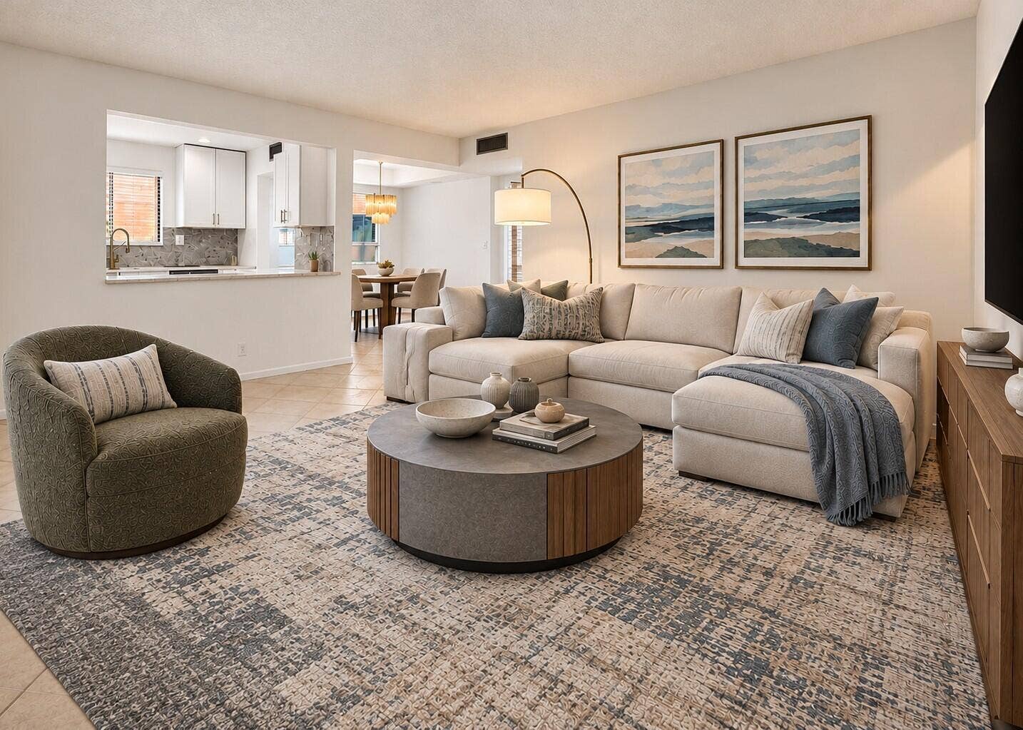 15216 LAKES OF DELRAY Boulevard, #154, Delray Beach, FL 33484 Furniture is virtually staged