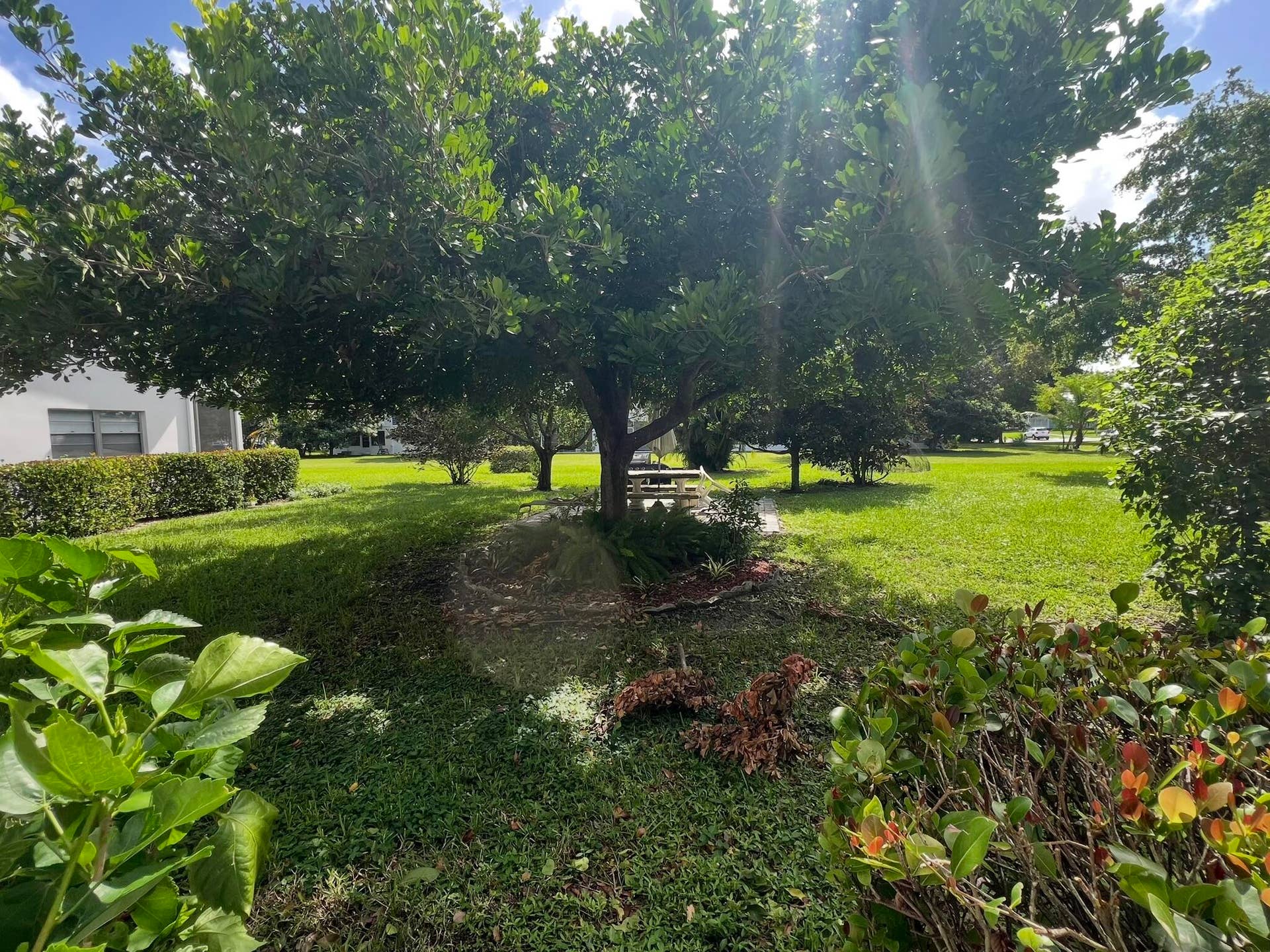 358 TILFORD Q, #358, Deerfield Beach, FL 33442 Outdoor table and chairs for gatherings of friends and neighbors