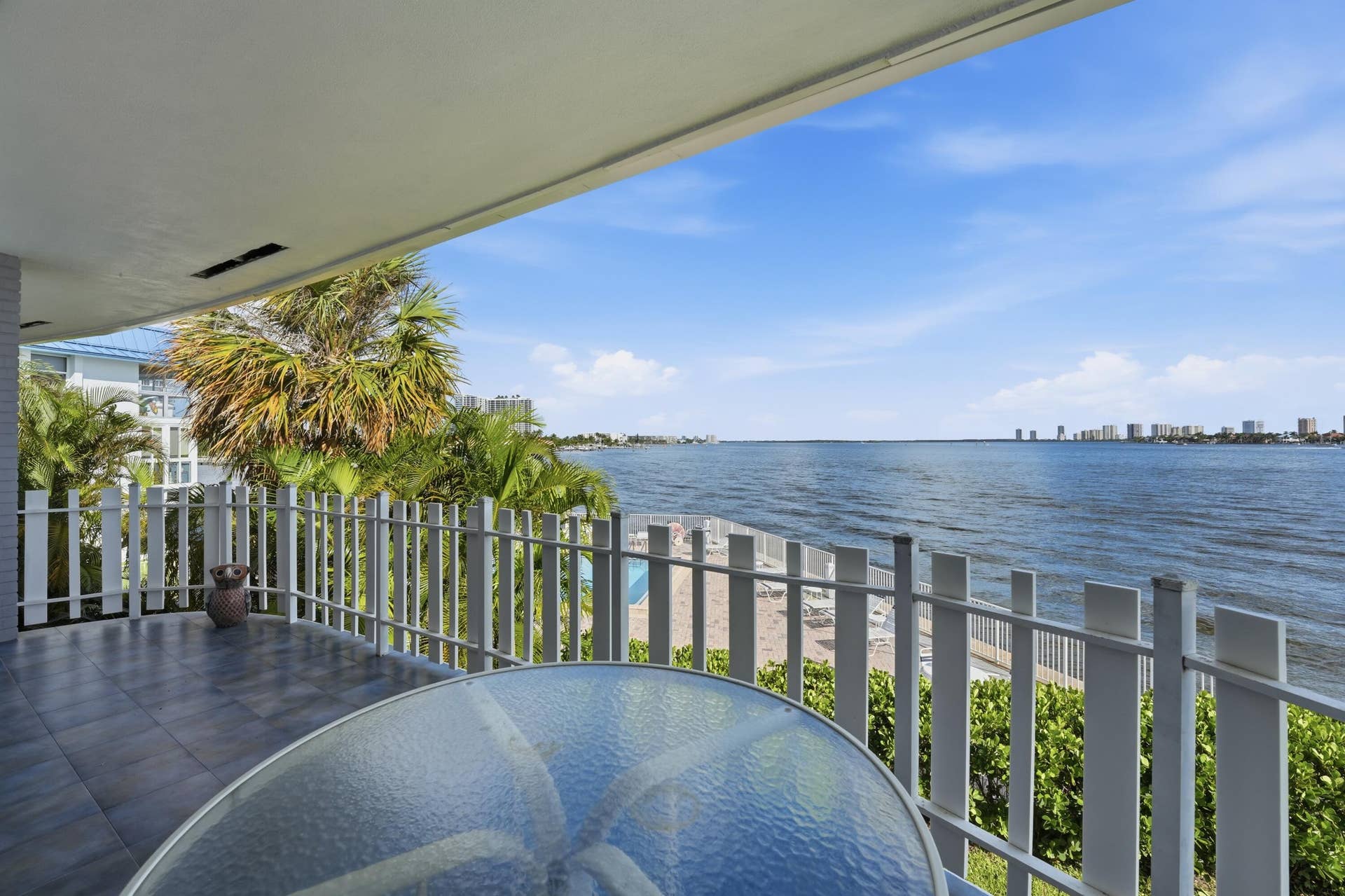 371 Wilma Circle, #4, Riviera Beach, FL 33404 Waterfront Terrace Covered