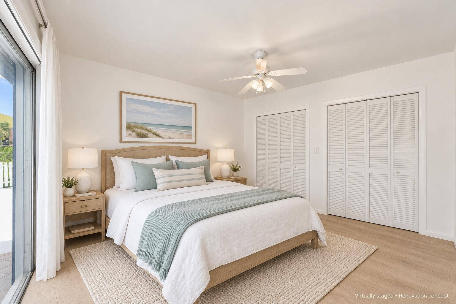 371 Wilma Circle, #4, Riviera Beach, FL 33404 VIRTUALLY STAGED & RENOVATED Conceptual rendering for inspiration only. Furnishings and improvements shown do not reflect the propertys current condition.