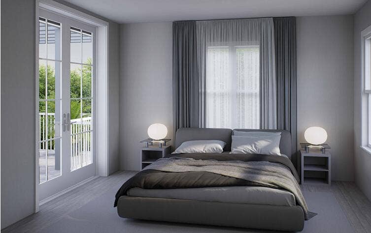 912 14th Street, West Palm Beach, FL 33401 Primary Bedroom - 3D Print