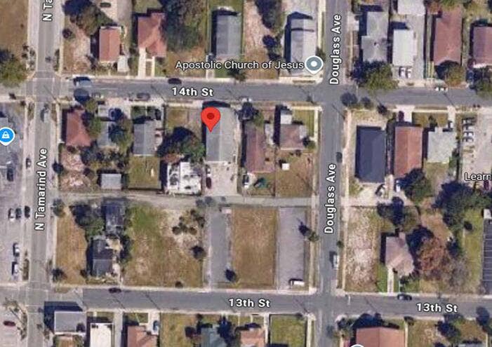 912 14th Street, West Palm Beach, FL 33401 Aerial View