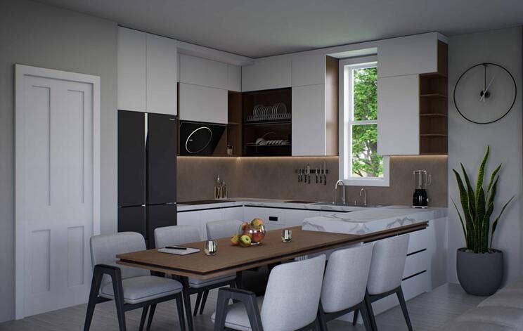912 14th Street, West Palm Beach, FL 33401 Kitchen - 3D Print
