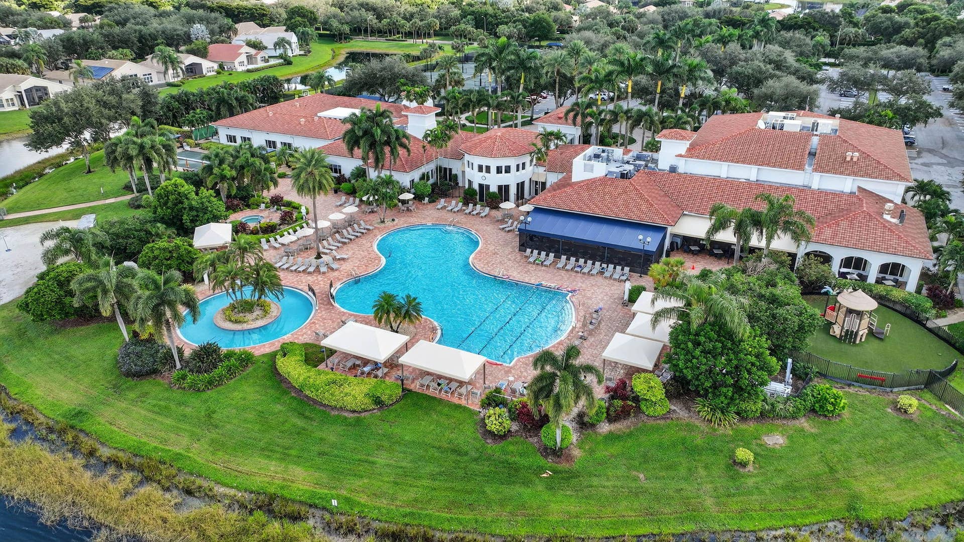 13577 MOROCCA LAKE Lane, Delray Beach, FL 33446 AERIAL VIEW