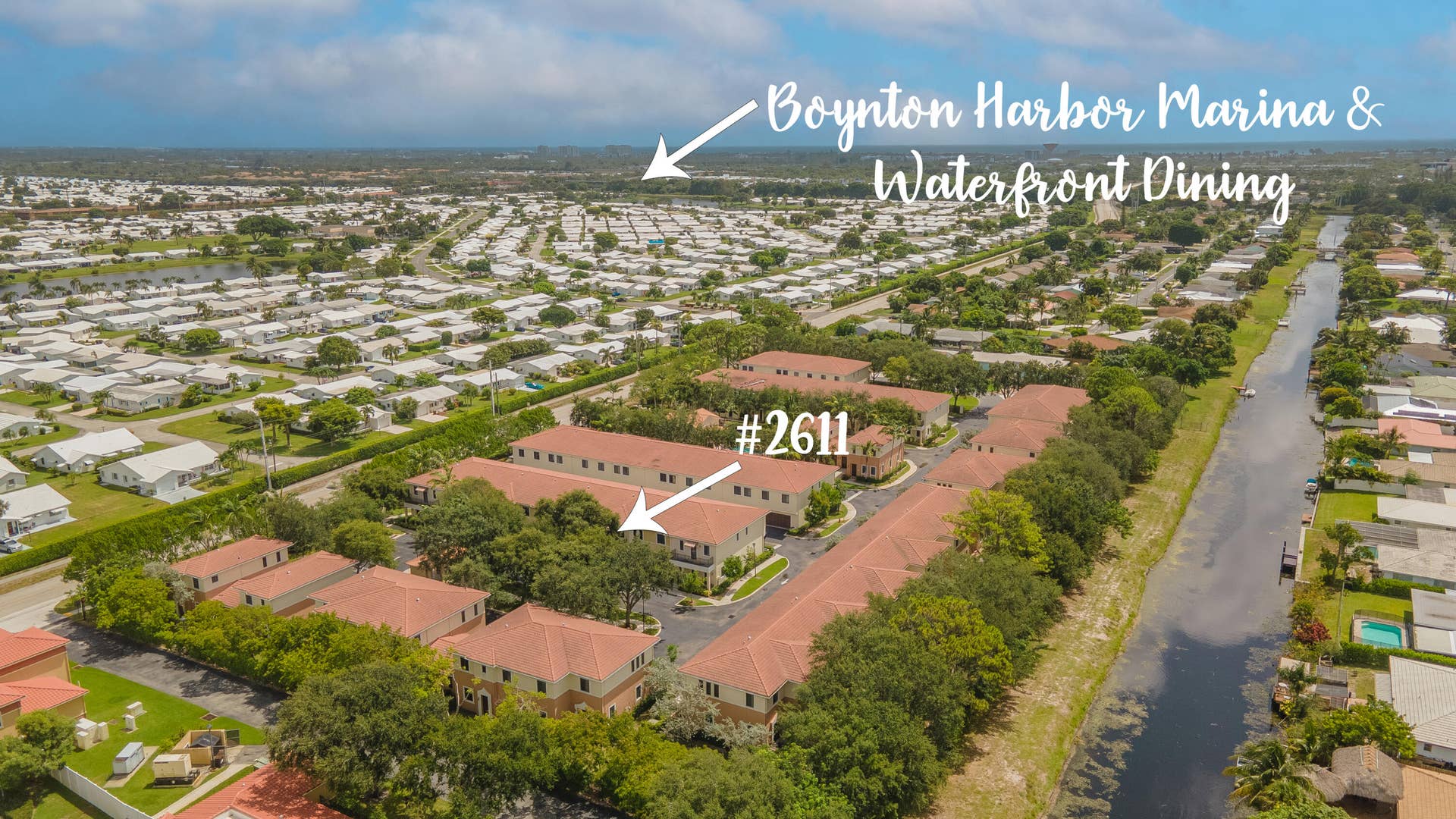 2611 VENETIAN Drive, Boynton Beach, FL 33426 Several waterfront dining options... just minutes away