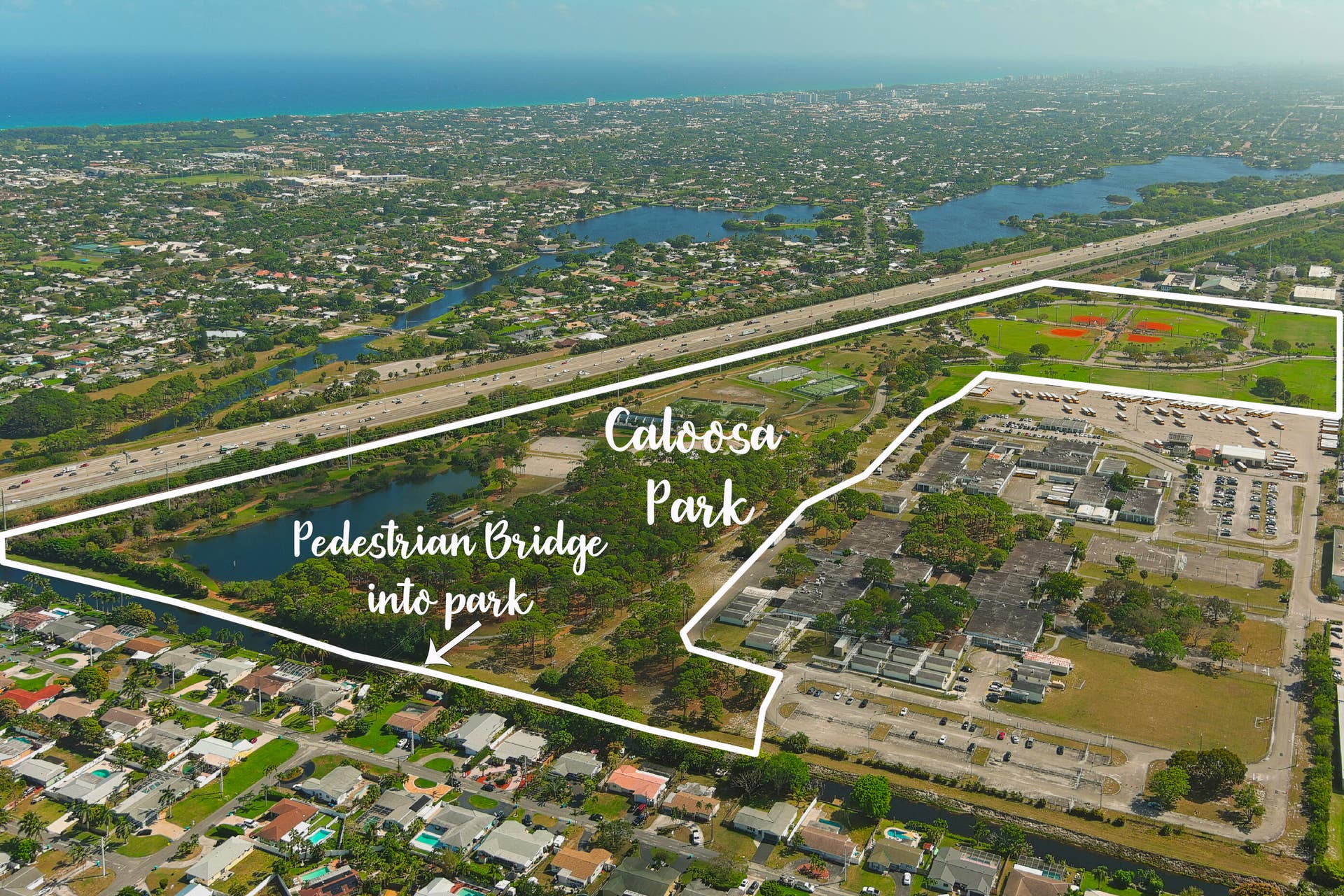 2611 VENETIAN Drive, Boynton Beach, FL 33426 Caloosa Park is a 64+acre family-friendly park offering sports of every kind for every age