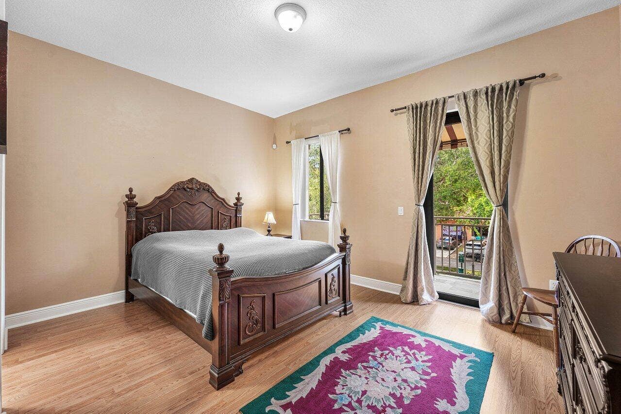 2611 VENETIAN Drive, Boynton Beach, FL 33426 Master with Balcony
