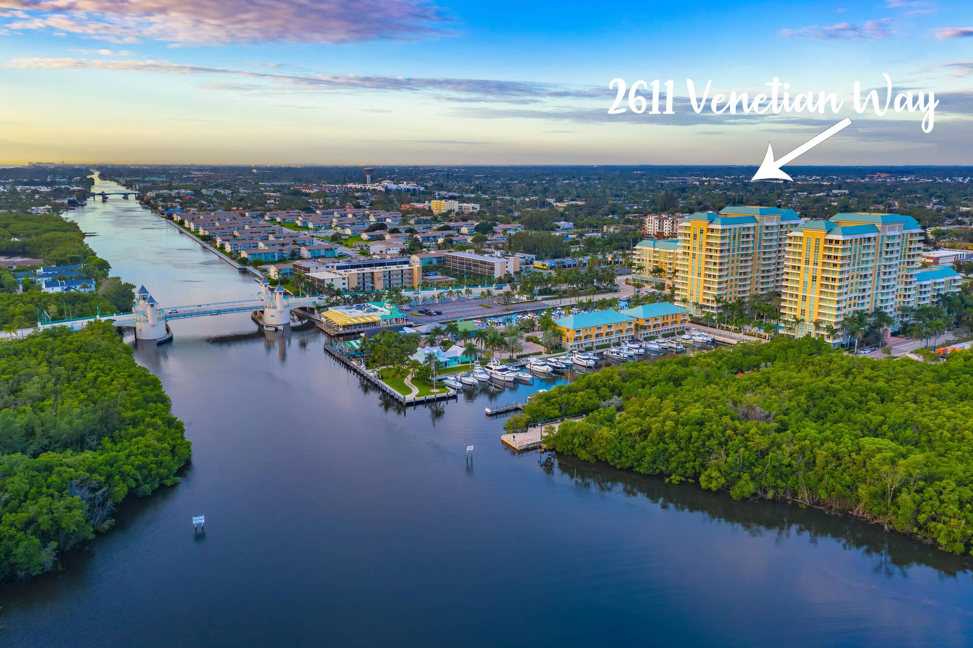 2611 VENETIAN Drive, Boynton Beach, FL 33426 The Intracoastal, and several waterfront dining options are a short drive from home