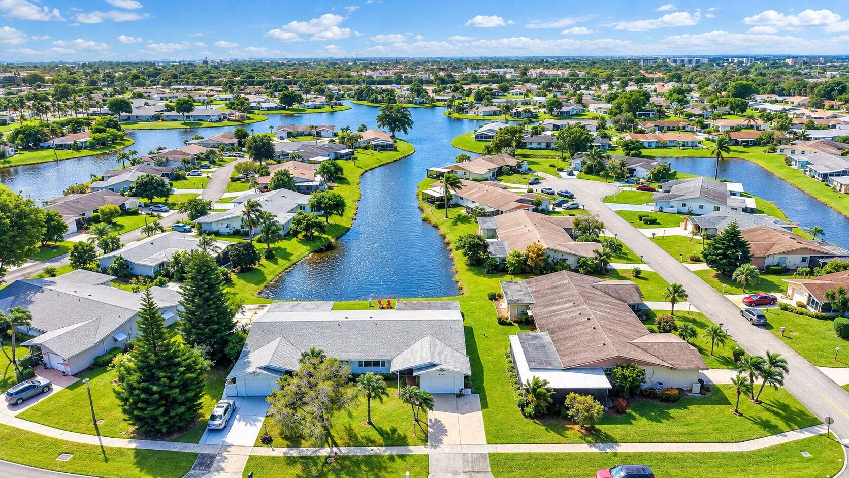 6194 Lasalle Road, Delray Beach, FL 33484 Waterview of home