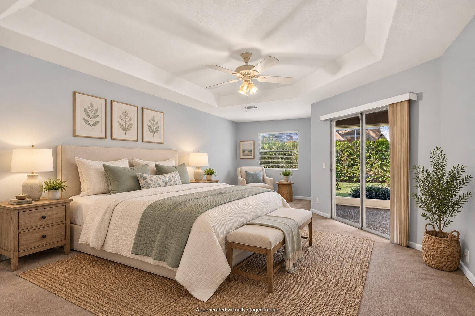 483 OTTER Lane N, Jupiter, FL 33458 Cozy Coastal Farmhouse Bedroom