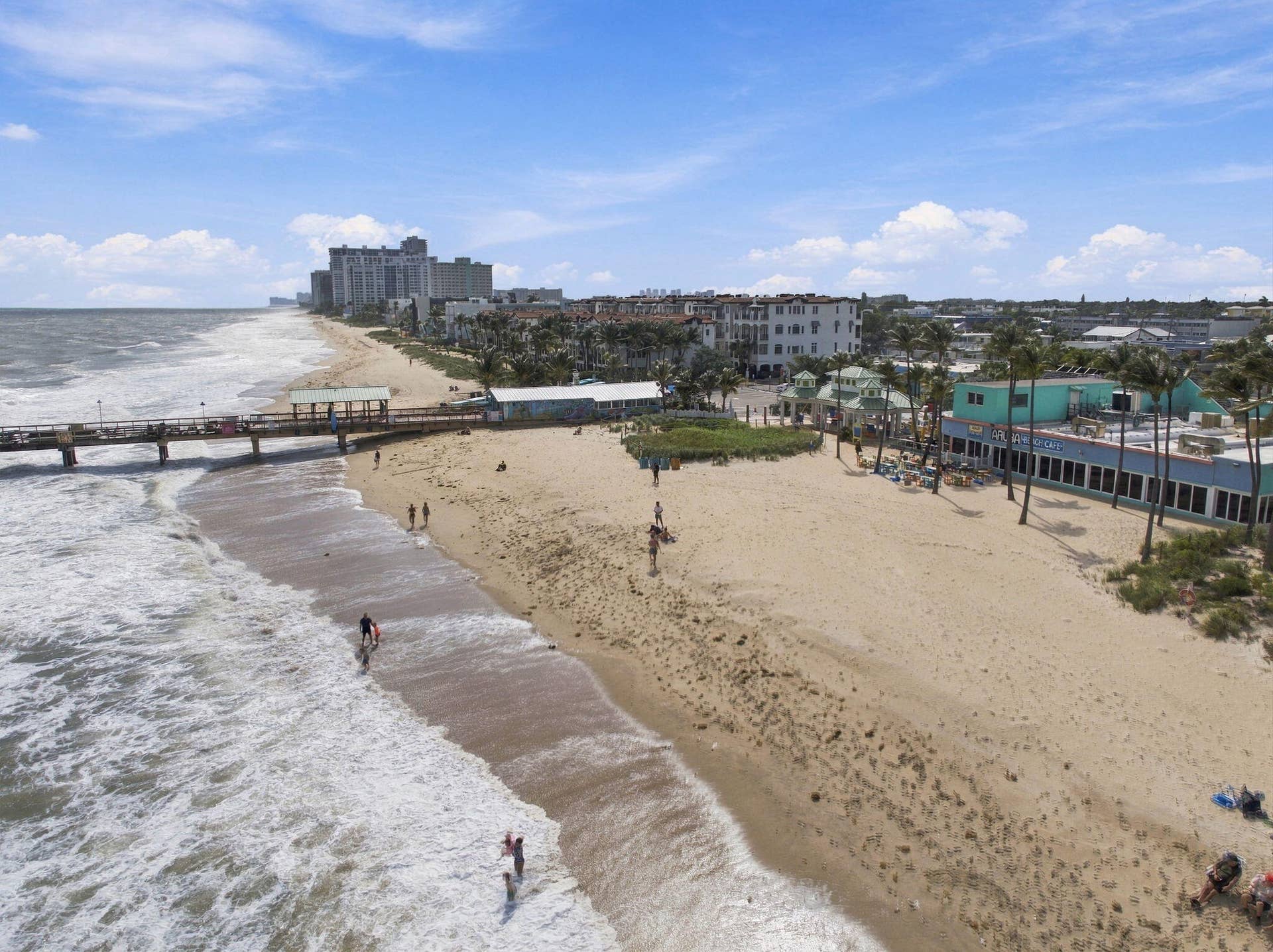 AND FISHING PIER..