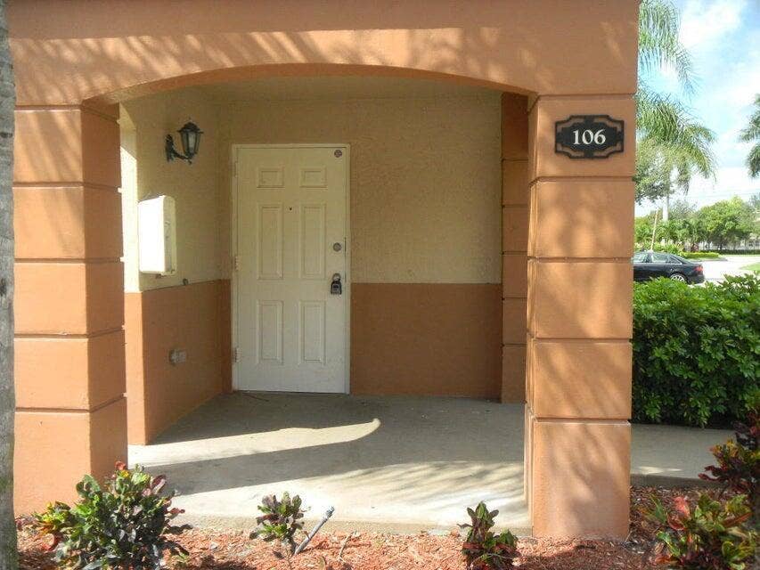 3740 N Jog Road, #106, West Palm Beach, FL 33411 Front Entrance of Villa Condo