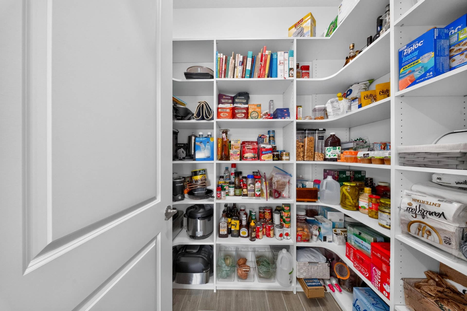 finished pantry