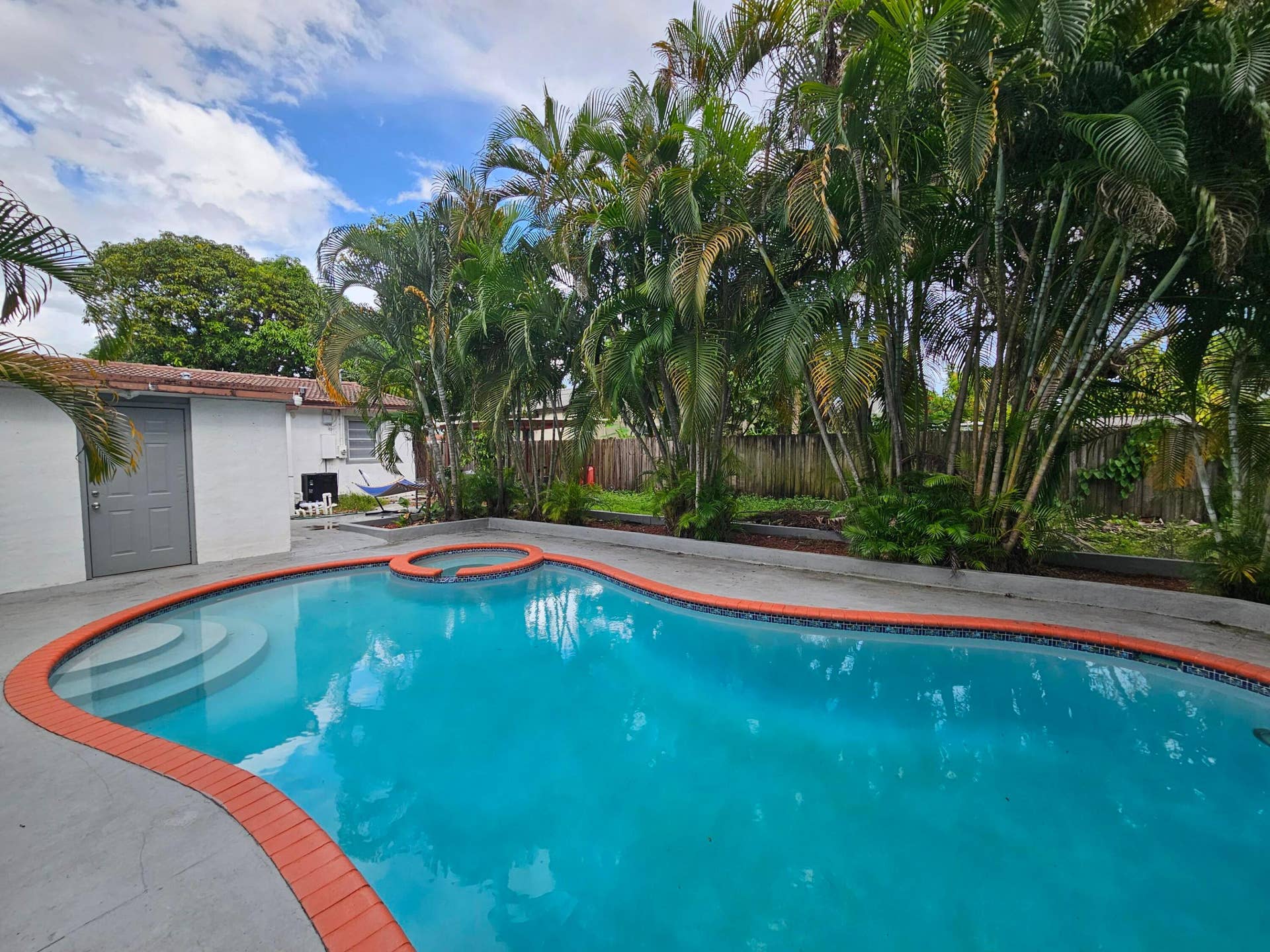Laundry room / Backyard
