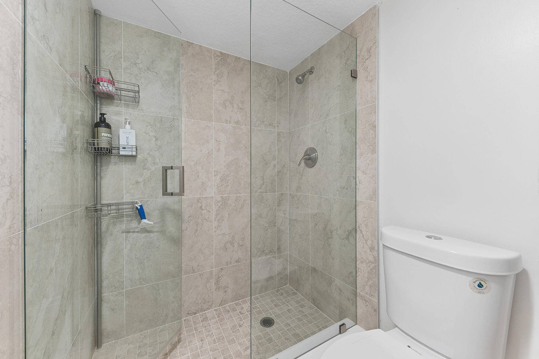 2025 LAVERS Circle, #D404, Delray Beach, FL 33444 Primary bath shower