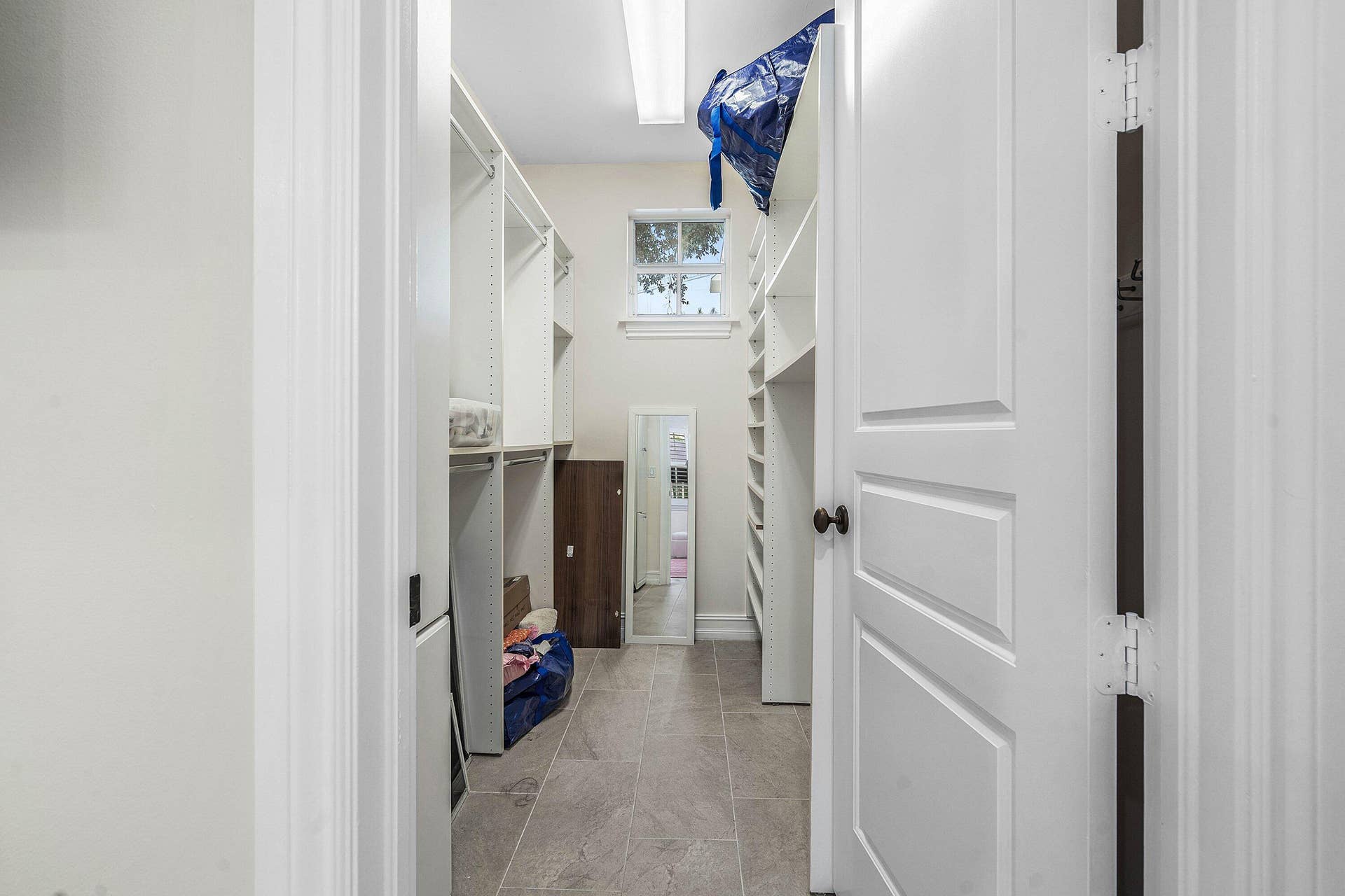 first floor closet